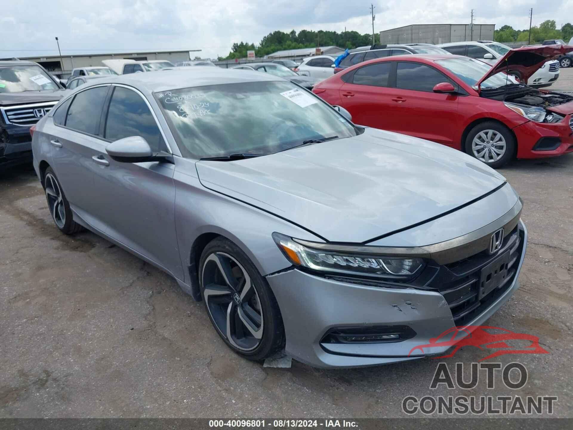 HONDA ACCORD 2019 - 1HGCV1F39KA107472