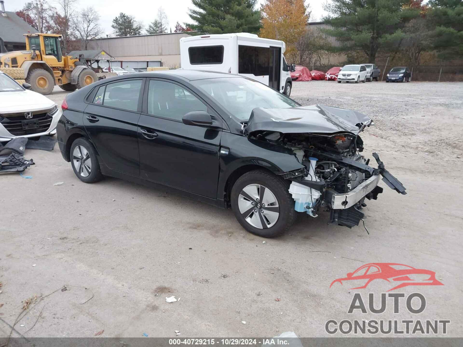 HYUNDAI IONIQ HYBRID 2019 - KMHC65LC1KU179509