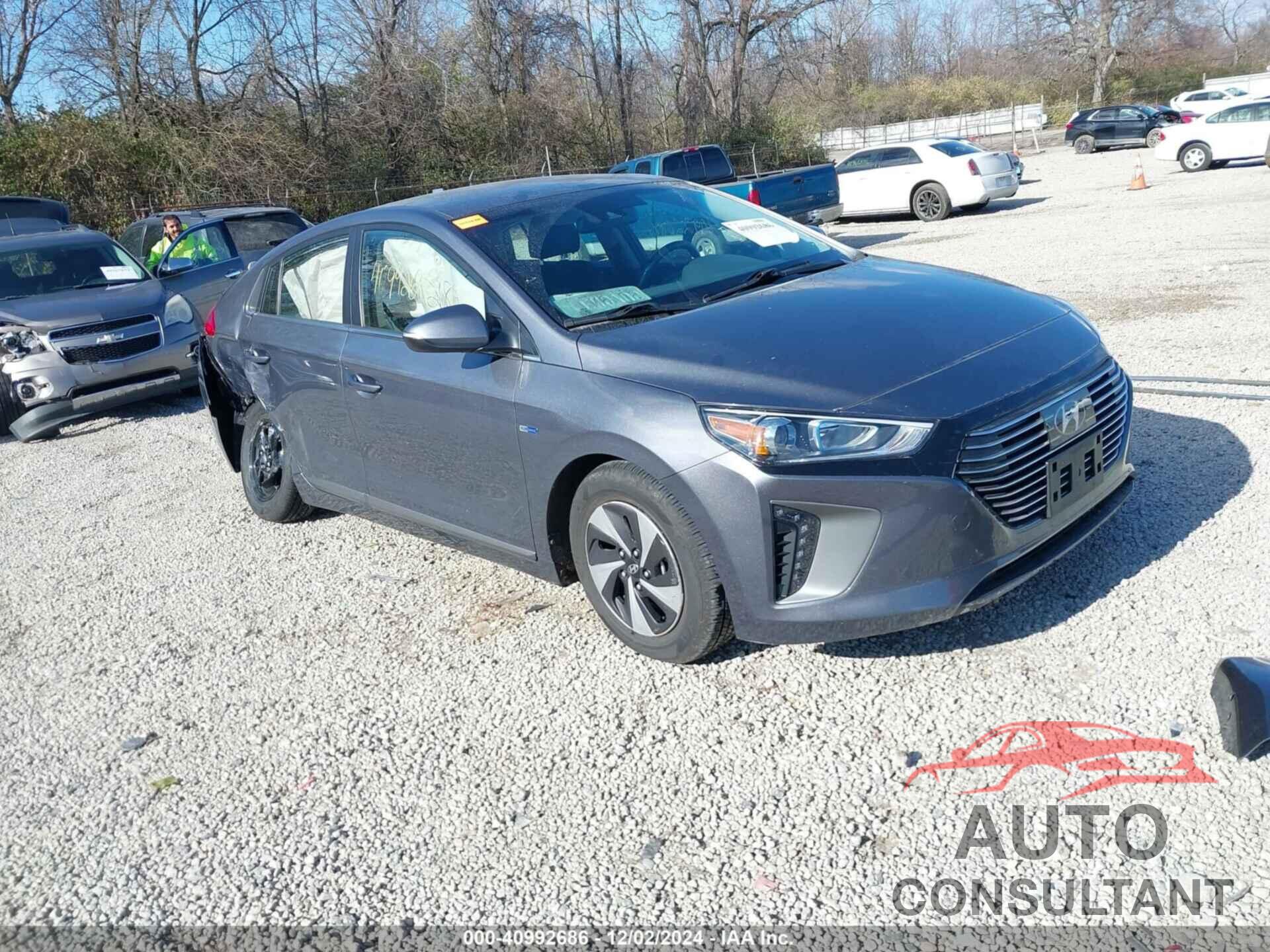 HYUNDAI IONIQ HYBRID 2018 - KMHC75LC8JU072680