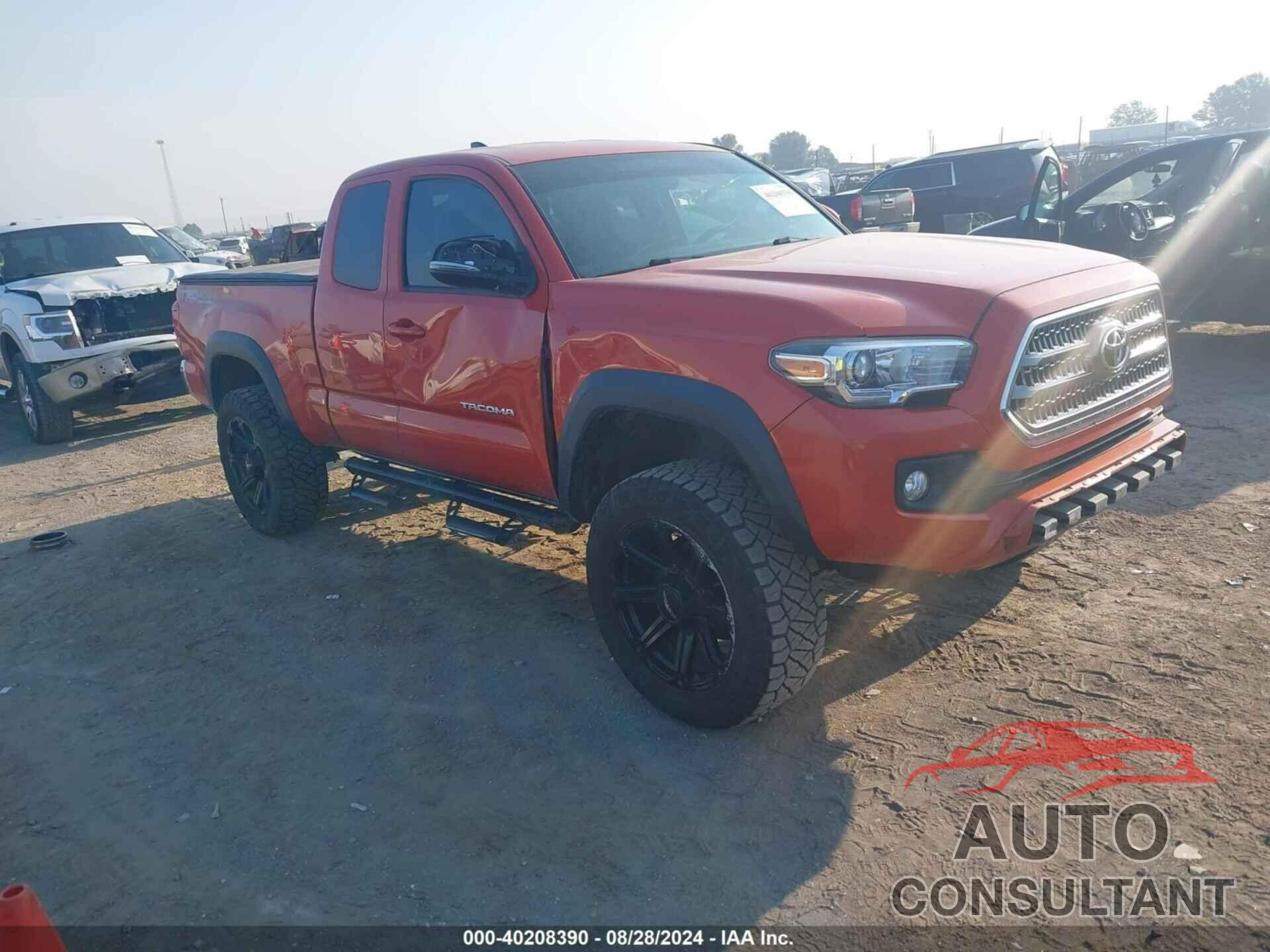 TOYOTA TACOMA 2016 - 5TFSZ5AN2GX001237