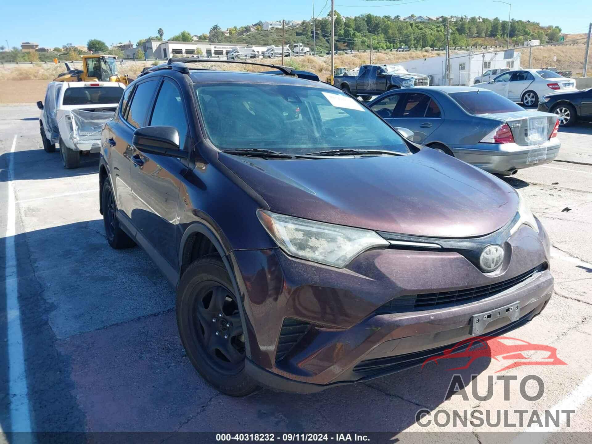 TOYOTA RAV4 2018 - 2T3ZFREV1JW459422