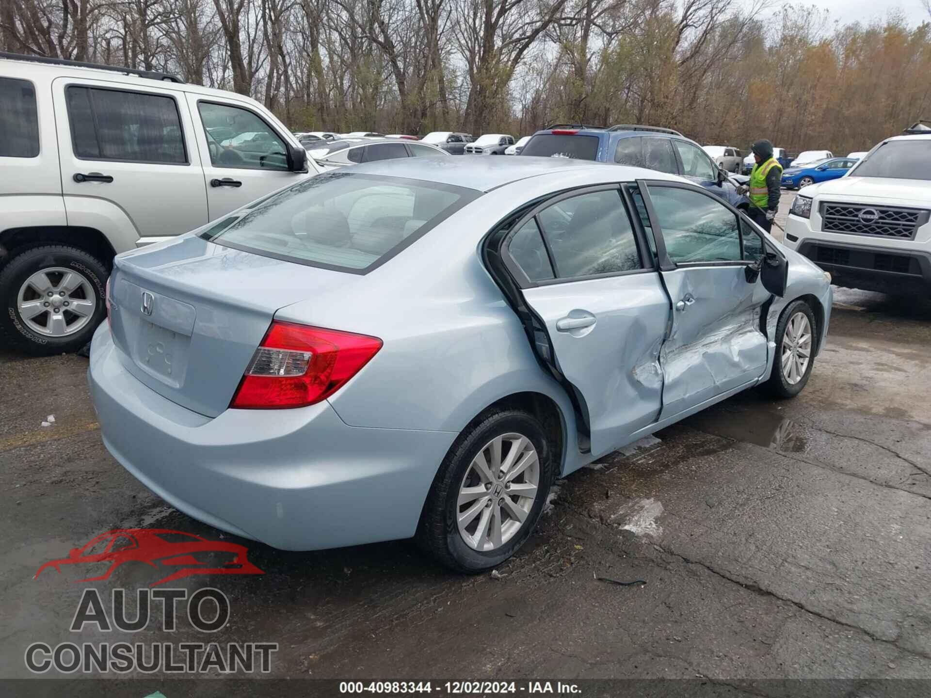HONDA CIVIC 2012 - 19XFB2F87CE044425