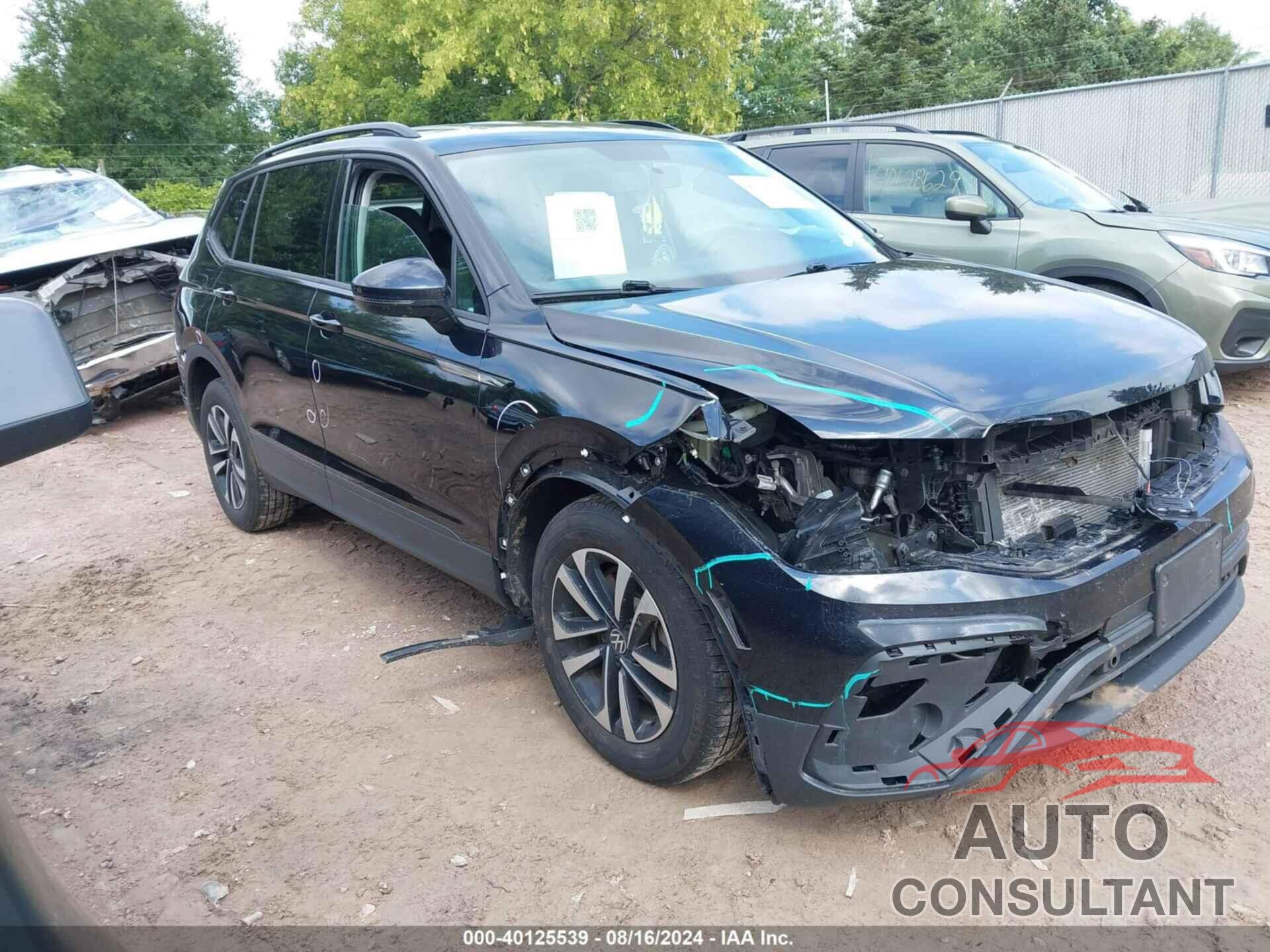 VOLKSWAGEN TIGUAN 2022 - 3VV0B7AXXNM059593