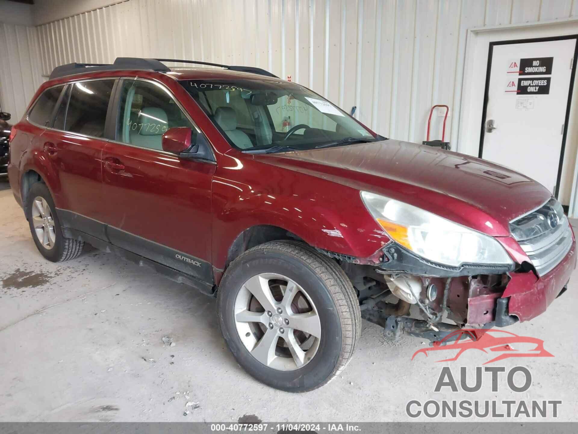 SUBARU OUTBACK 2014 - 4S4BRDMCXE2224006