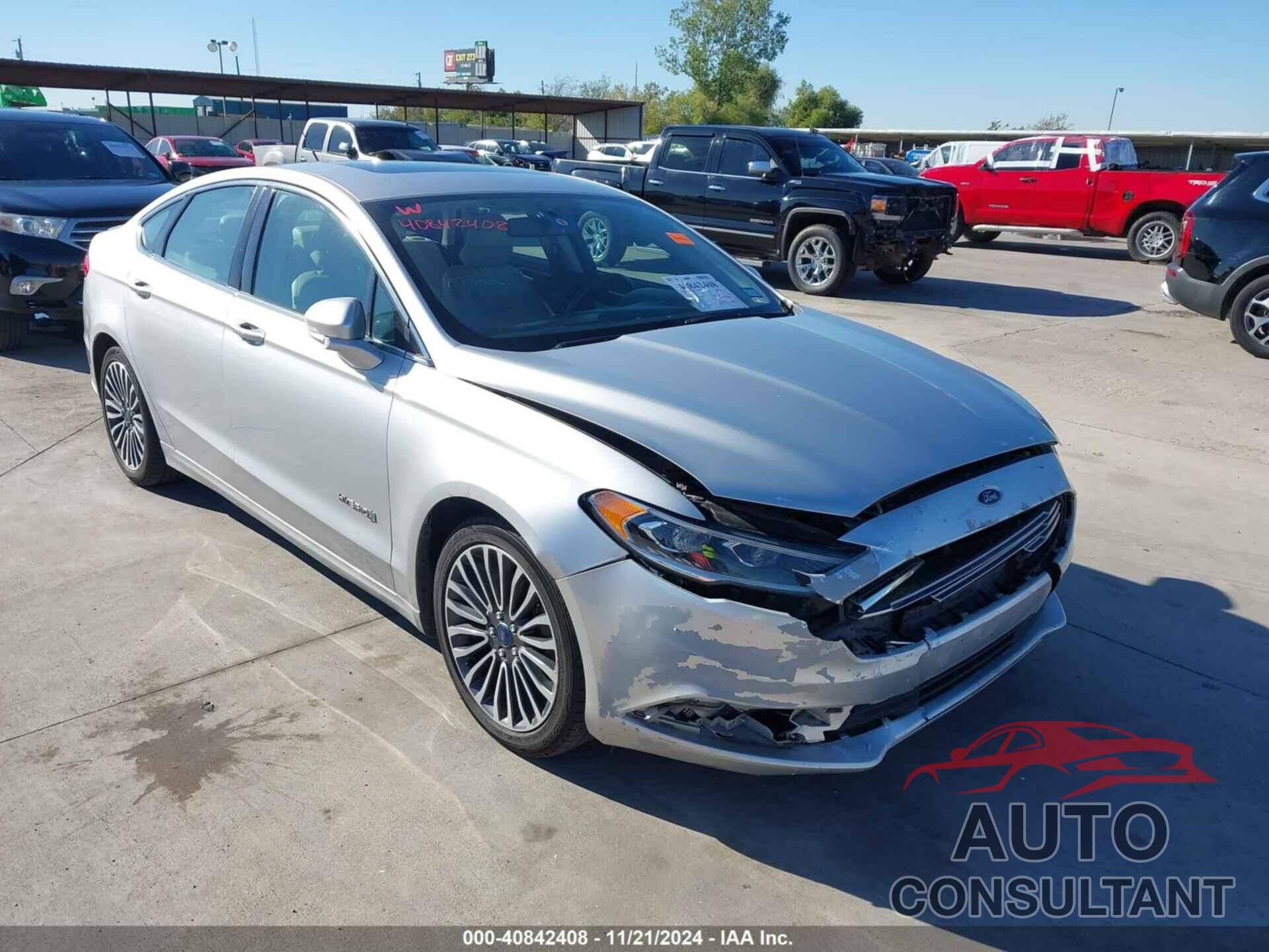 FORD FUSION HYBRID 2017 - 3FA6P0RU4HR375516