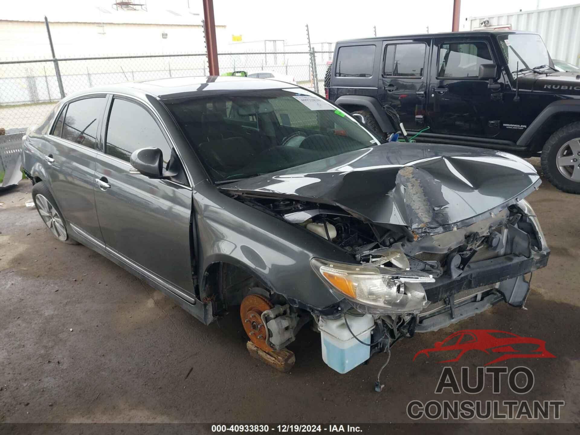TOYOTA AVALON 2012 - 4T1BK3DB6CU473233