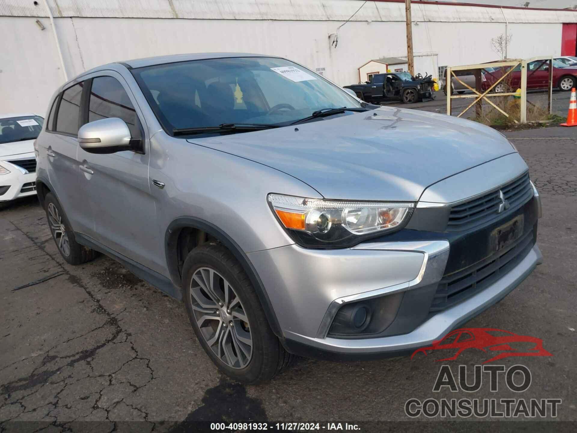 MITSUBISHI OUTLANDER SPORT 2017 - JA4AP3AU9HZ053090