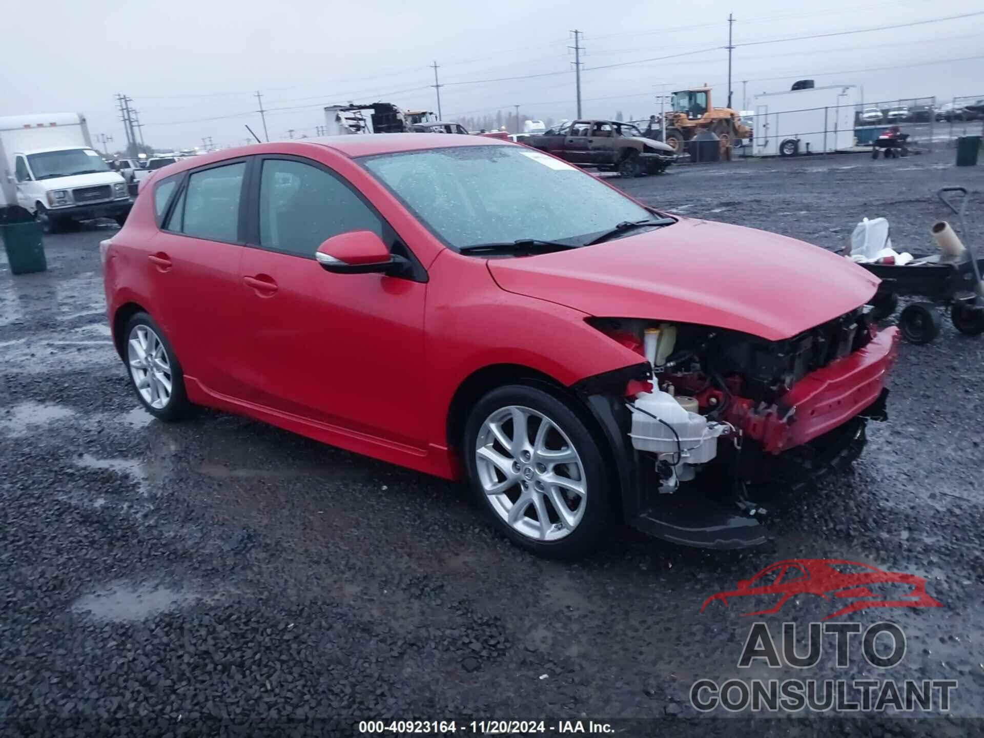 MAZDA MAZDA3 2012 - JM1BL1L94C1656507