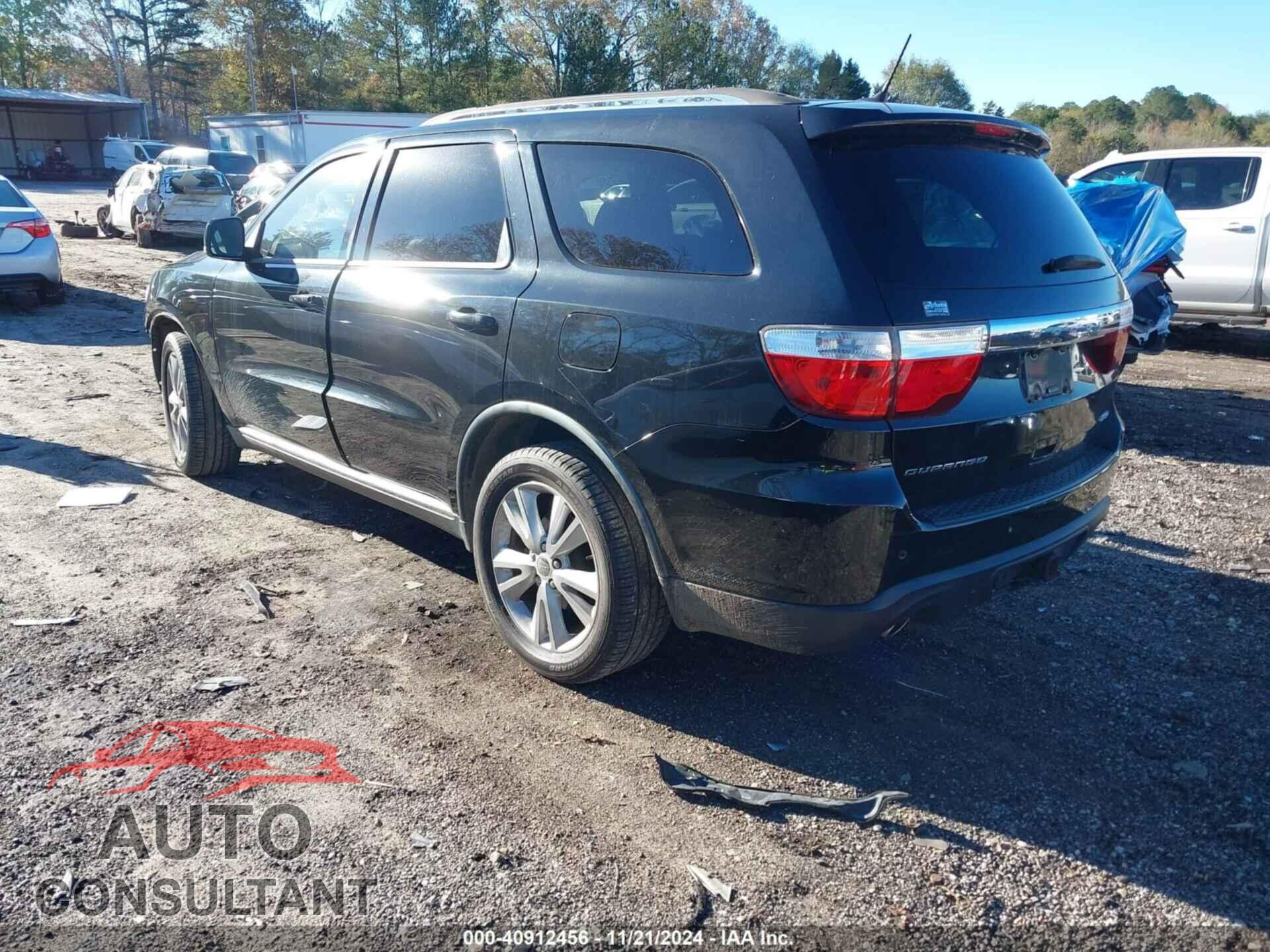 DODGE DURANGO 2012 - 1C4SDHDT5CC112540