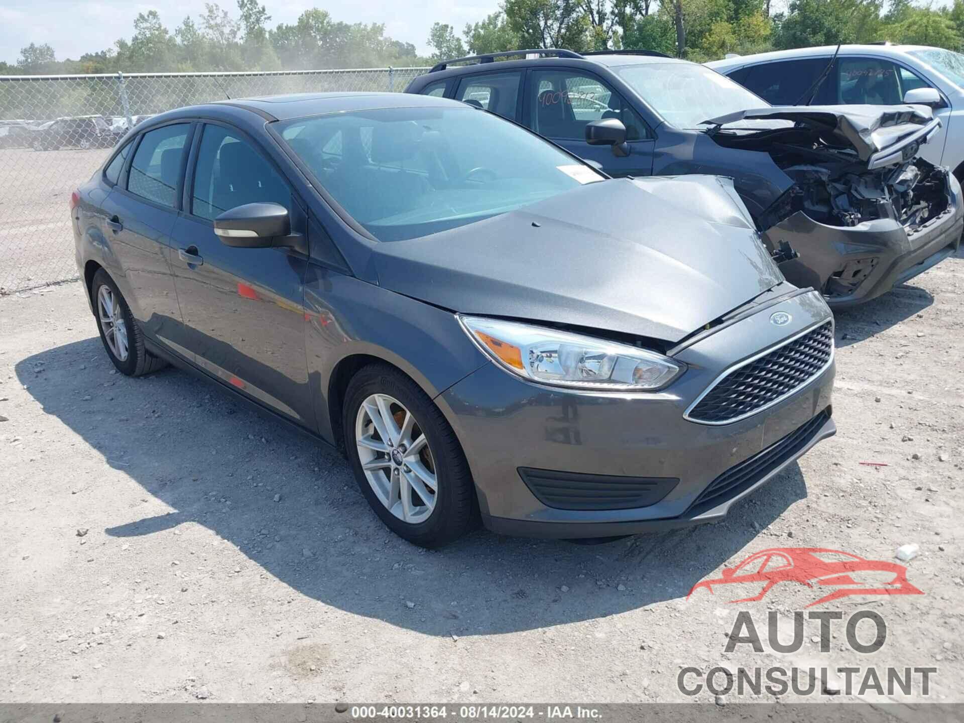 FORD FOCUS 2016 - 1FADP3F25GL226914