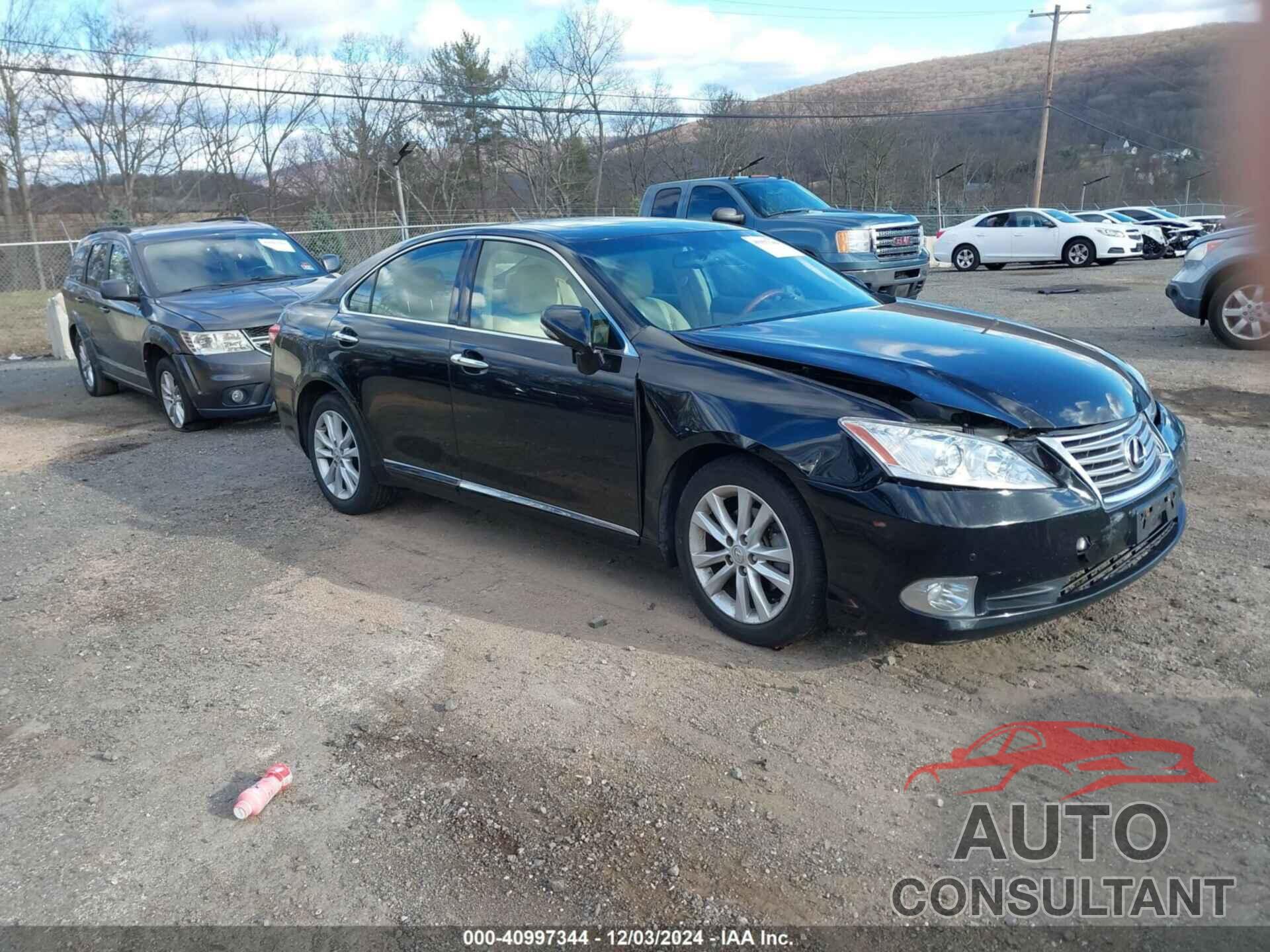 LEXUS ES 350 2010 - JTHBK1EG8A2391188