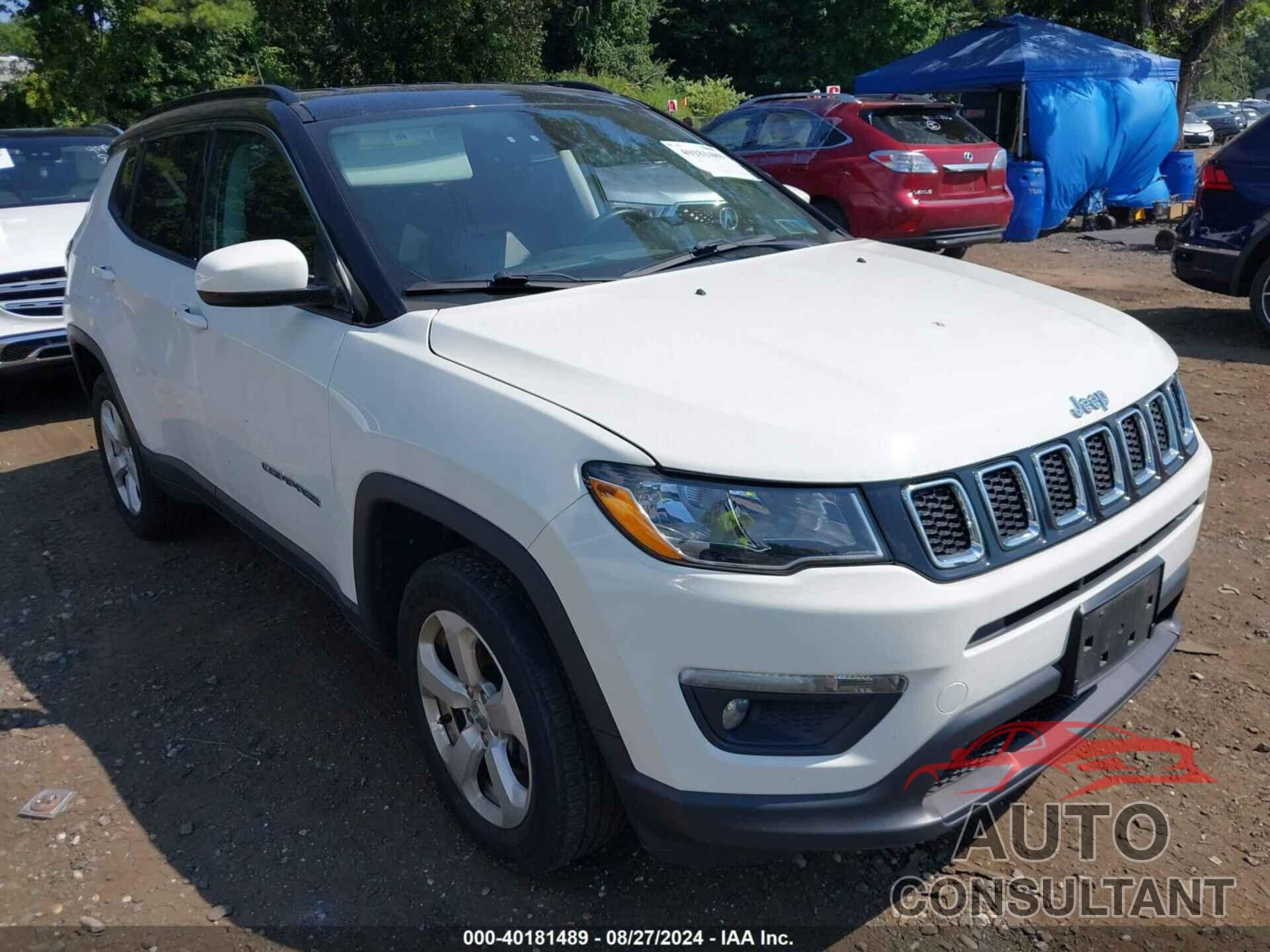 JEEP COMPASS 2019 - 3C4NJDBB3KT696805