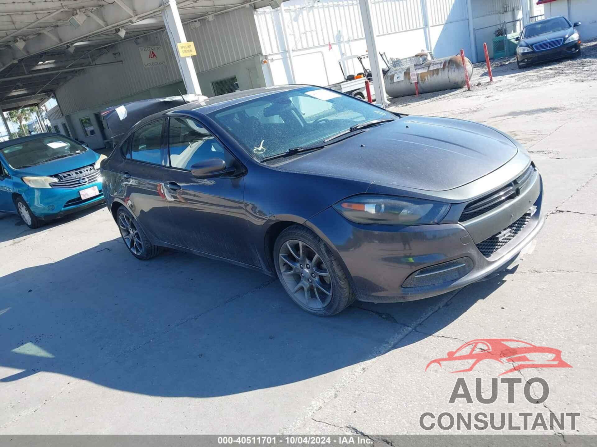 DODGE DART 2015 - 1C3CDFBB6FD310100