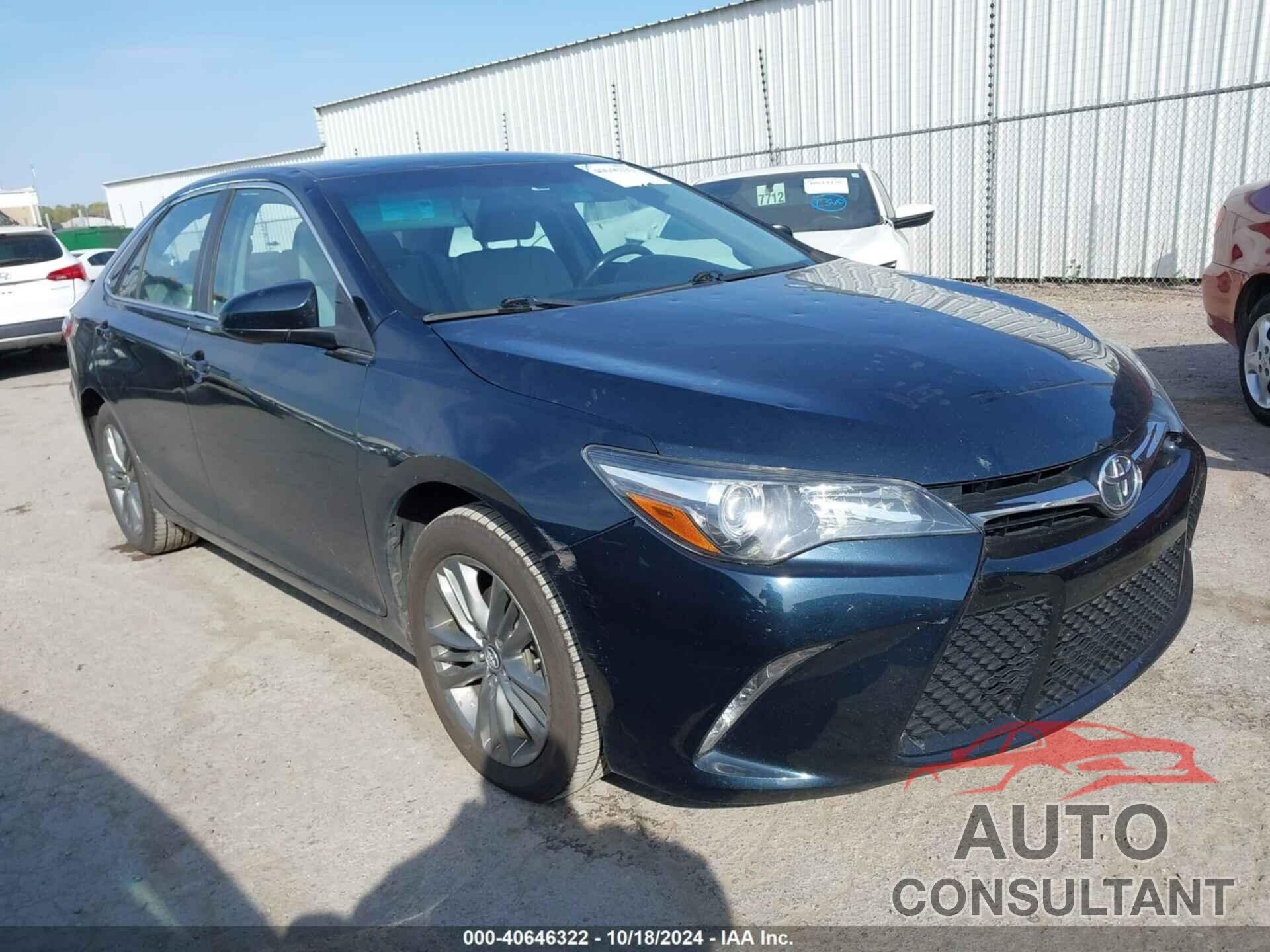 TOYOTA CAMRY 2017 - 4T1BF1FK1HU654527
