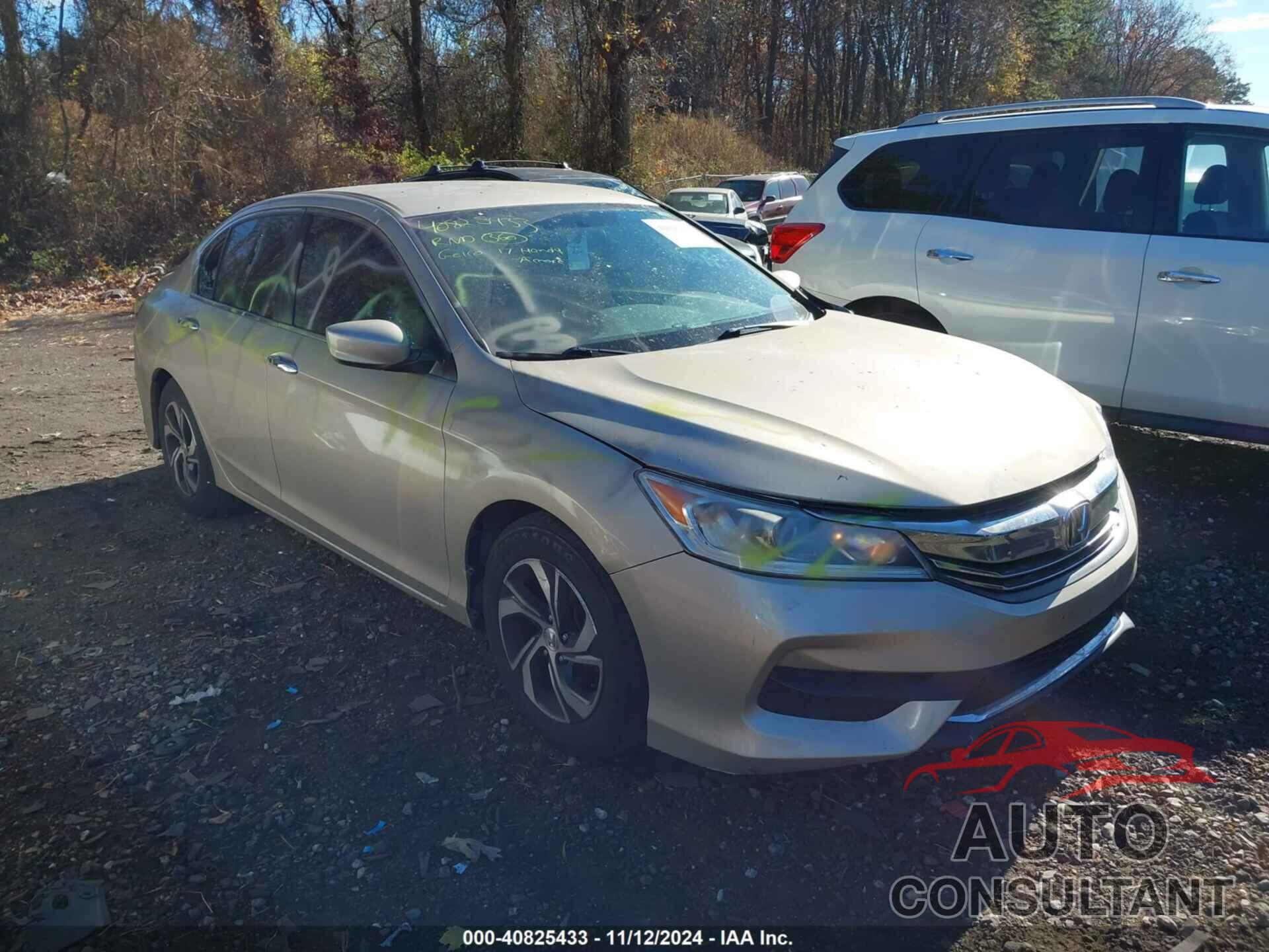 HONDA ACCORD 2017 - 1HGCR2F30HA086594