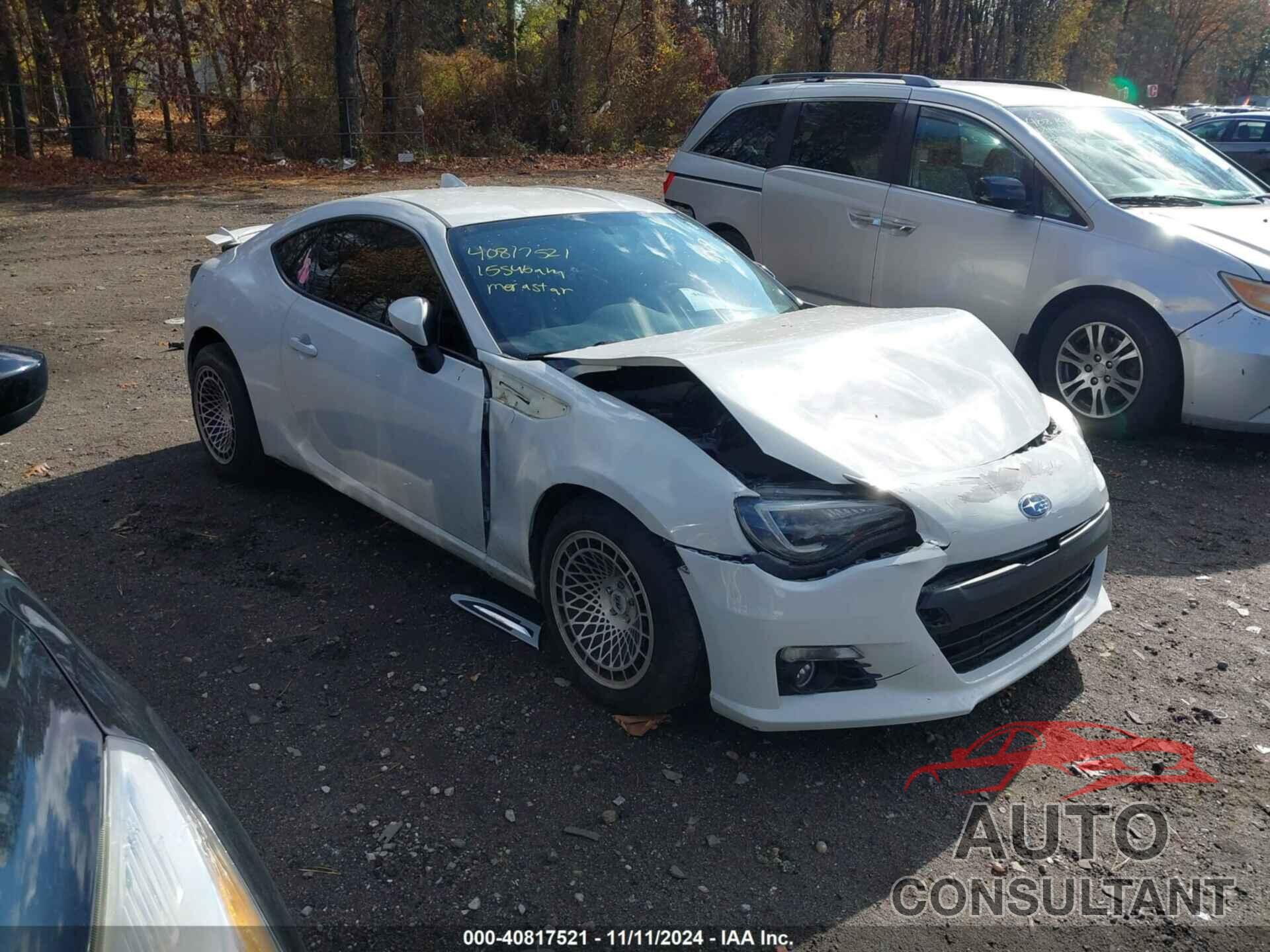 SUBARU BRZ 2015 - JF1ZCAC17F9607340