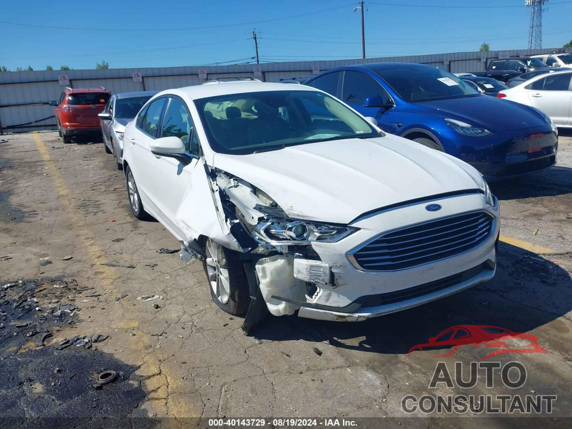 FORD FUSION 2020 - 3FA6P0HD4LR260182