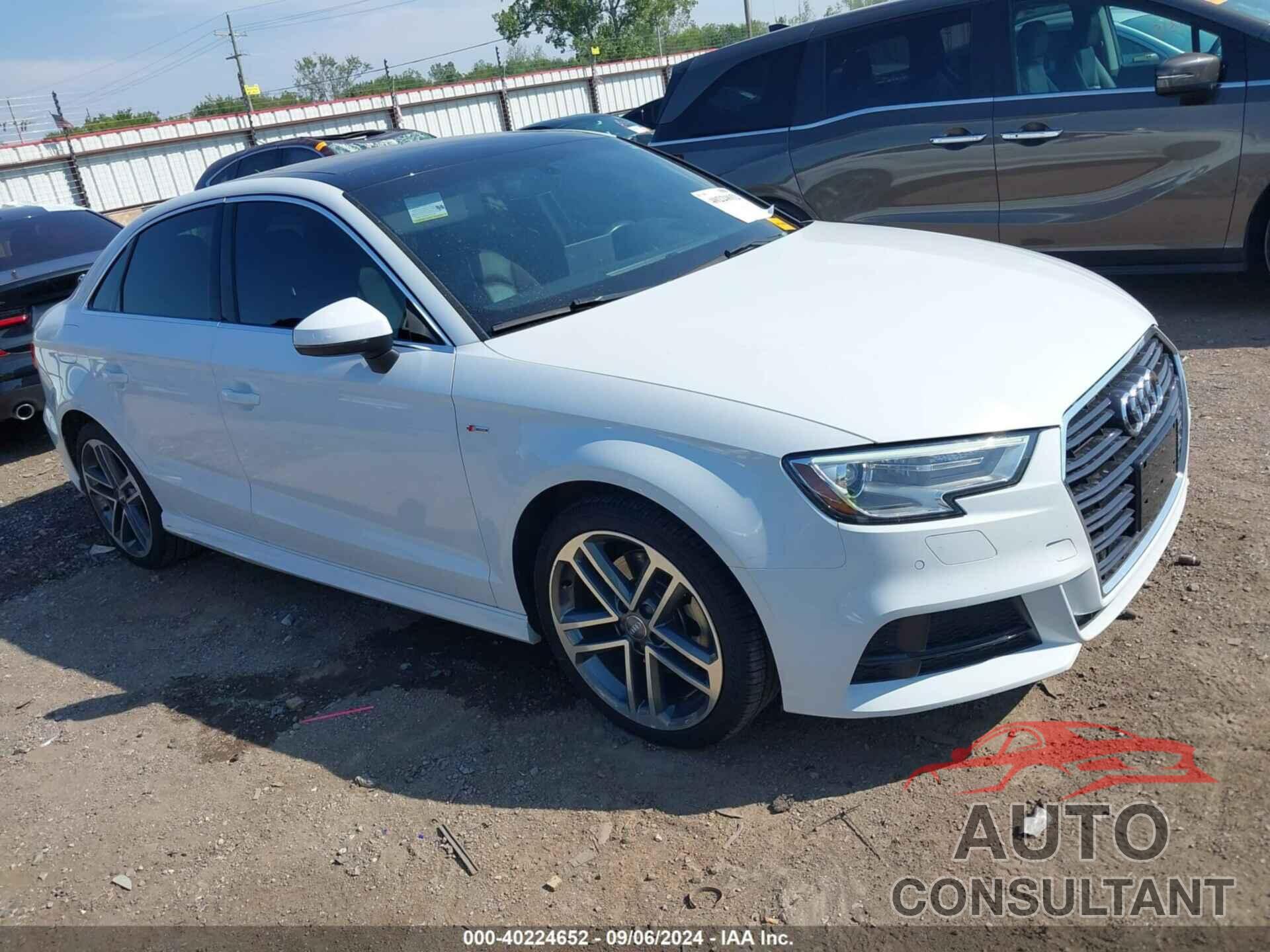 AUDI A3 2017 - WAUGUGFF3H1032998