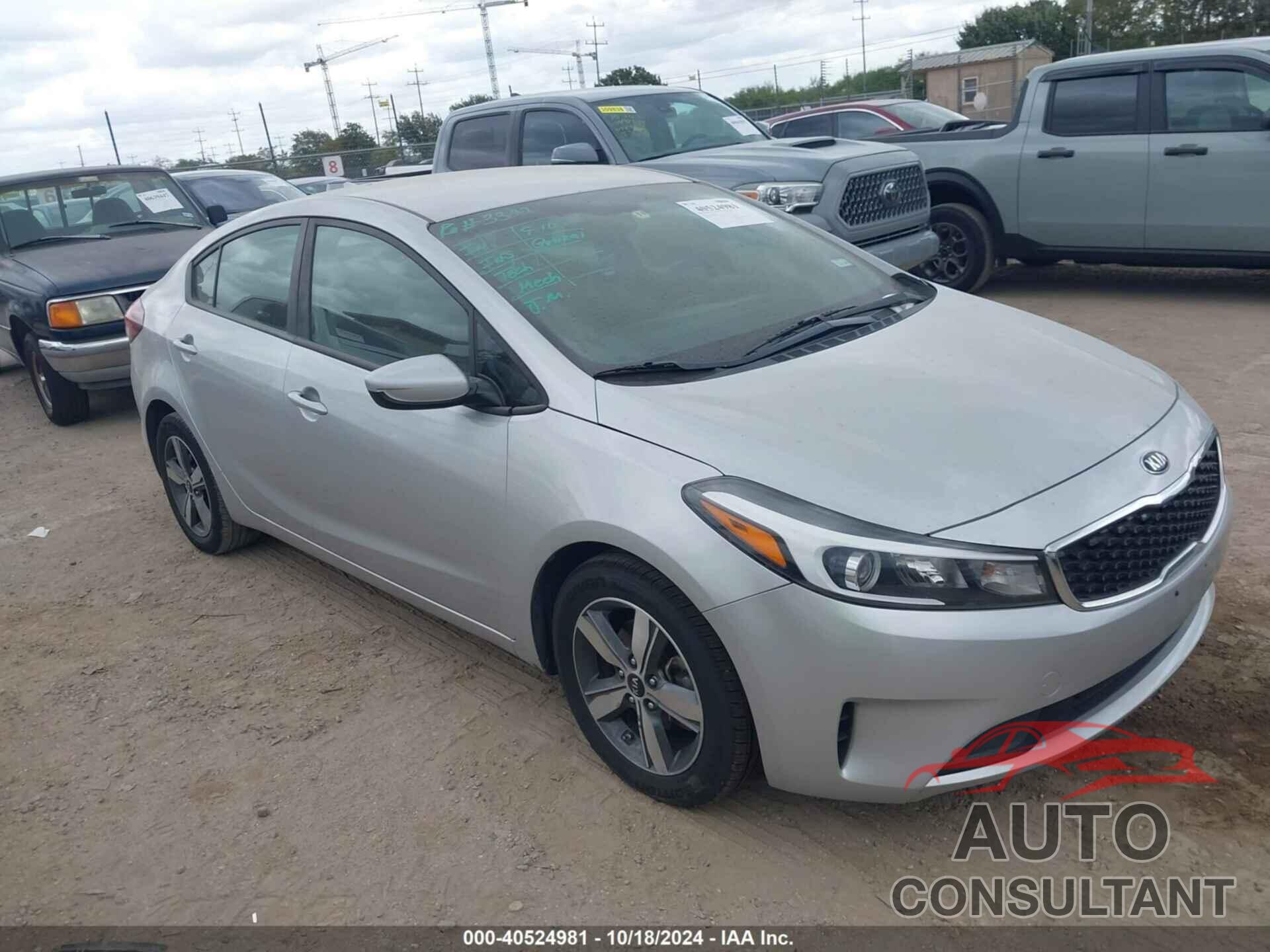 KIA FORTE 2018 - 3KPFL4A70JE269080