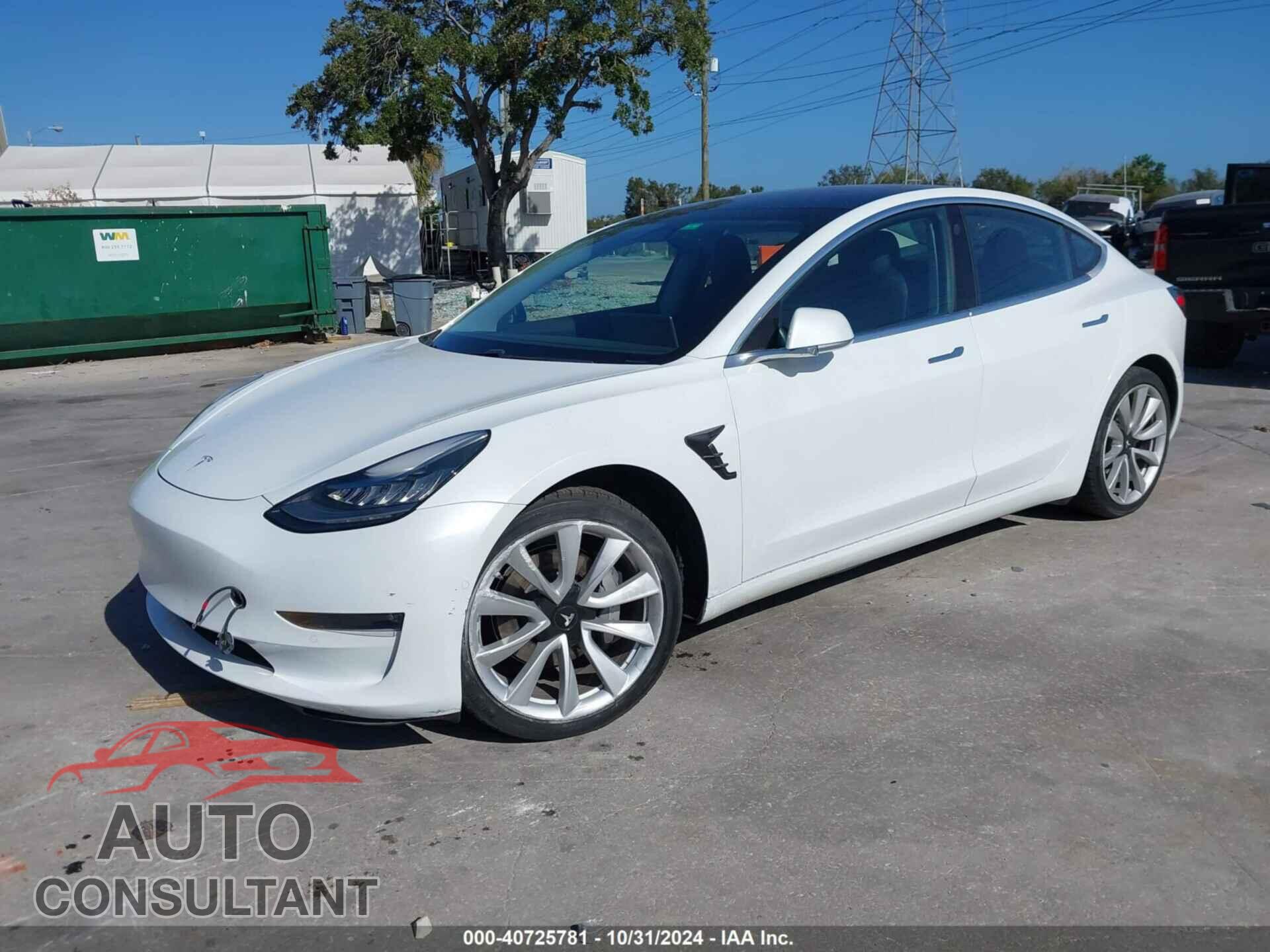 TESLA MODEL 3 2018 - 5YJ3E1EA2JF060600