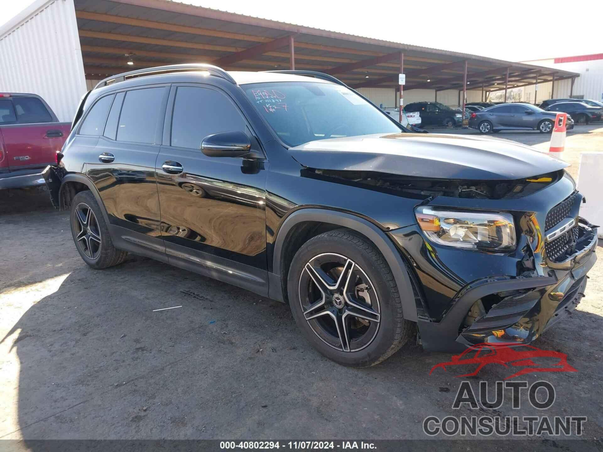 MERCEDES-BENZ GLB 250 2022 - W1N4M4HB4NW255010
