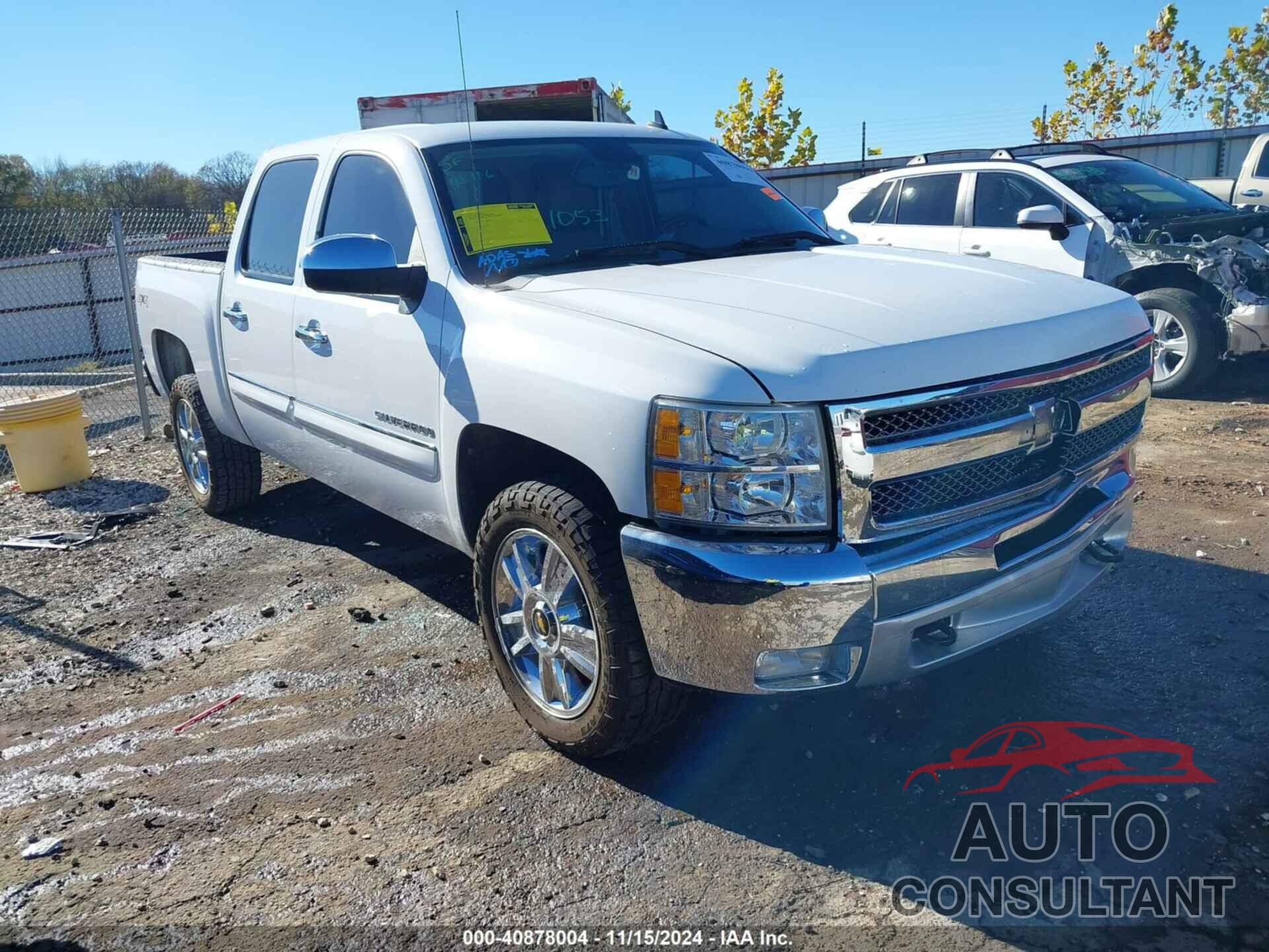 CHEVROLET SILVERADO 1500 2012 - 3GCPKSE7XCG237024