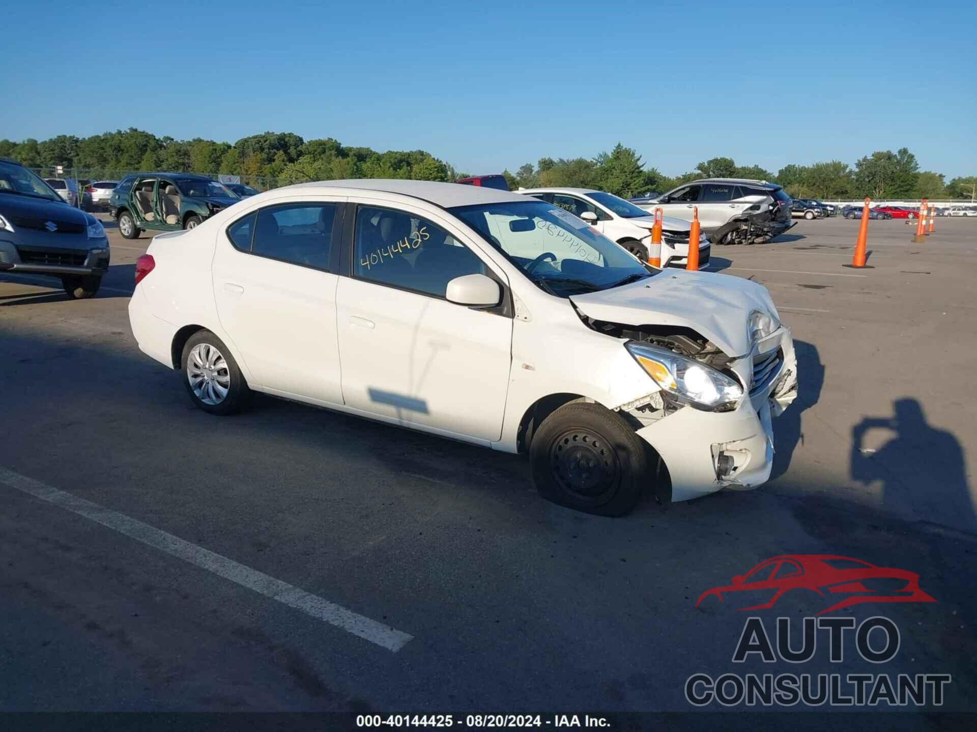 MITSUBISHI MIRAGE G4 2018 - ML32F3FJ7JHF07494
