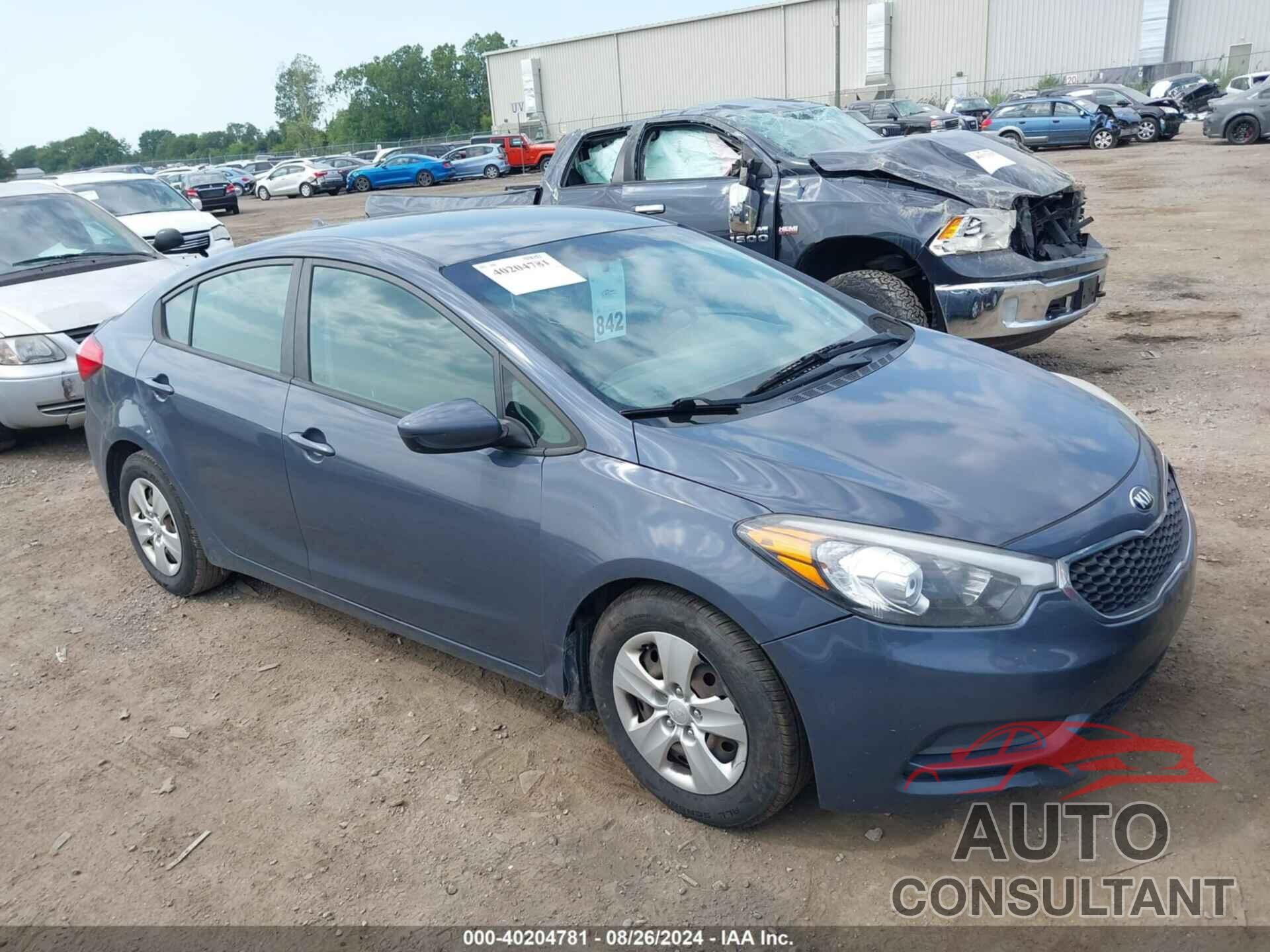 KIA FORTE 2016 - KNAFK4A66G5617203