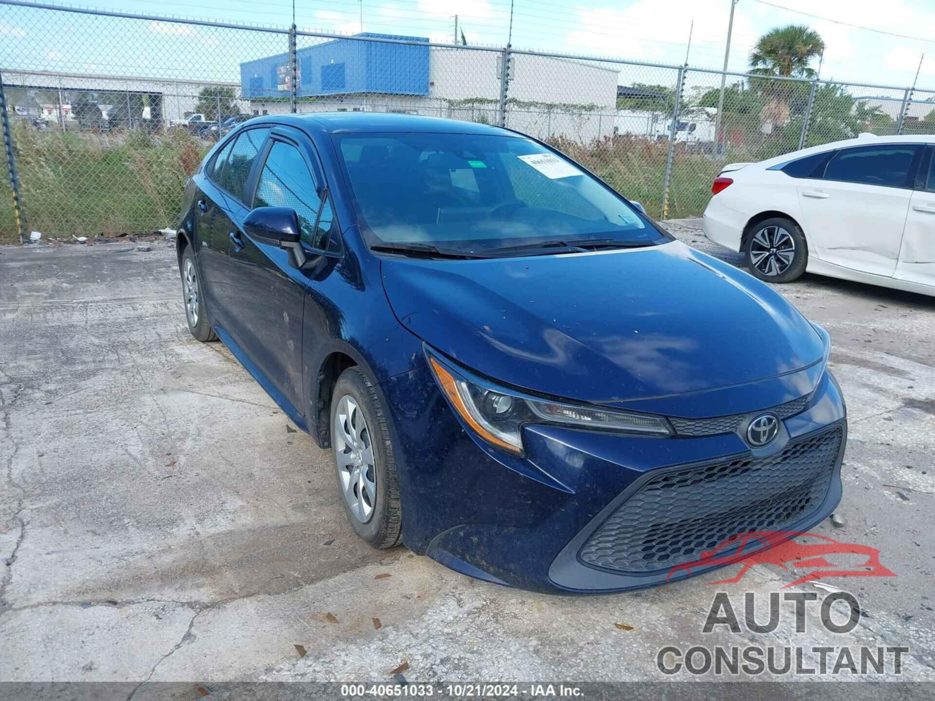 TOYOTA COROLLA 2021 - 5YFEPMAE8MP166975