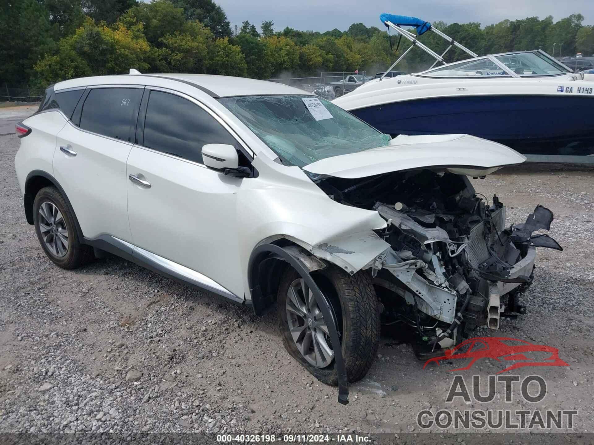 NISSAN MURANO 2017 - 5N1AZ2MG0HN137379