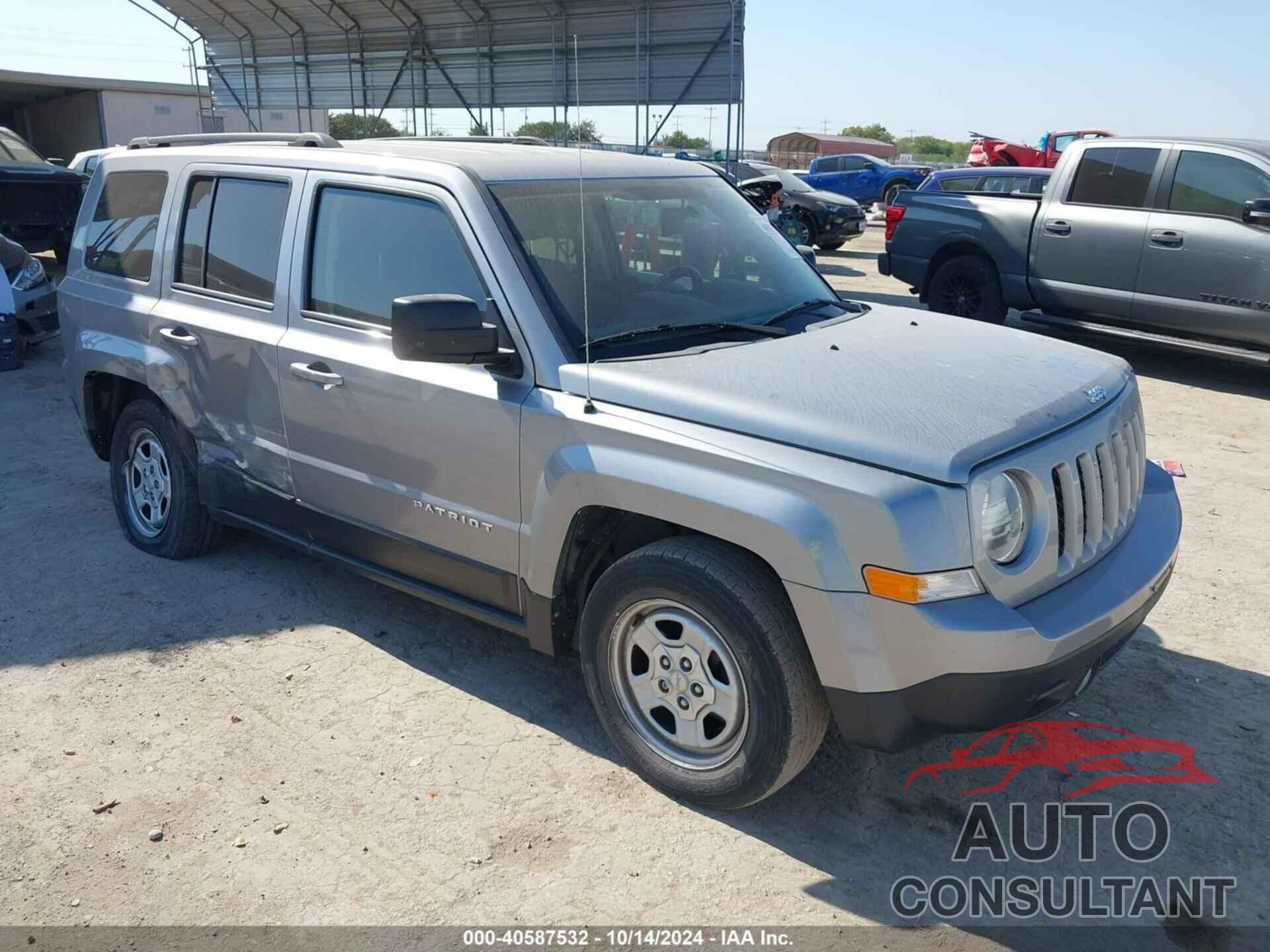 JEEP PATRIOT 2017 - 1C4NJPBA1HD145344