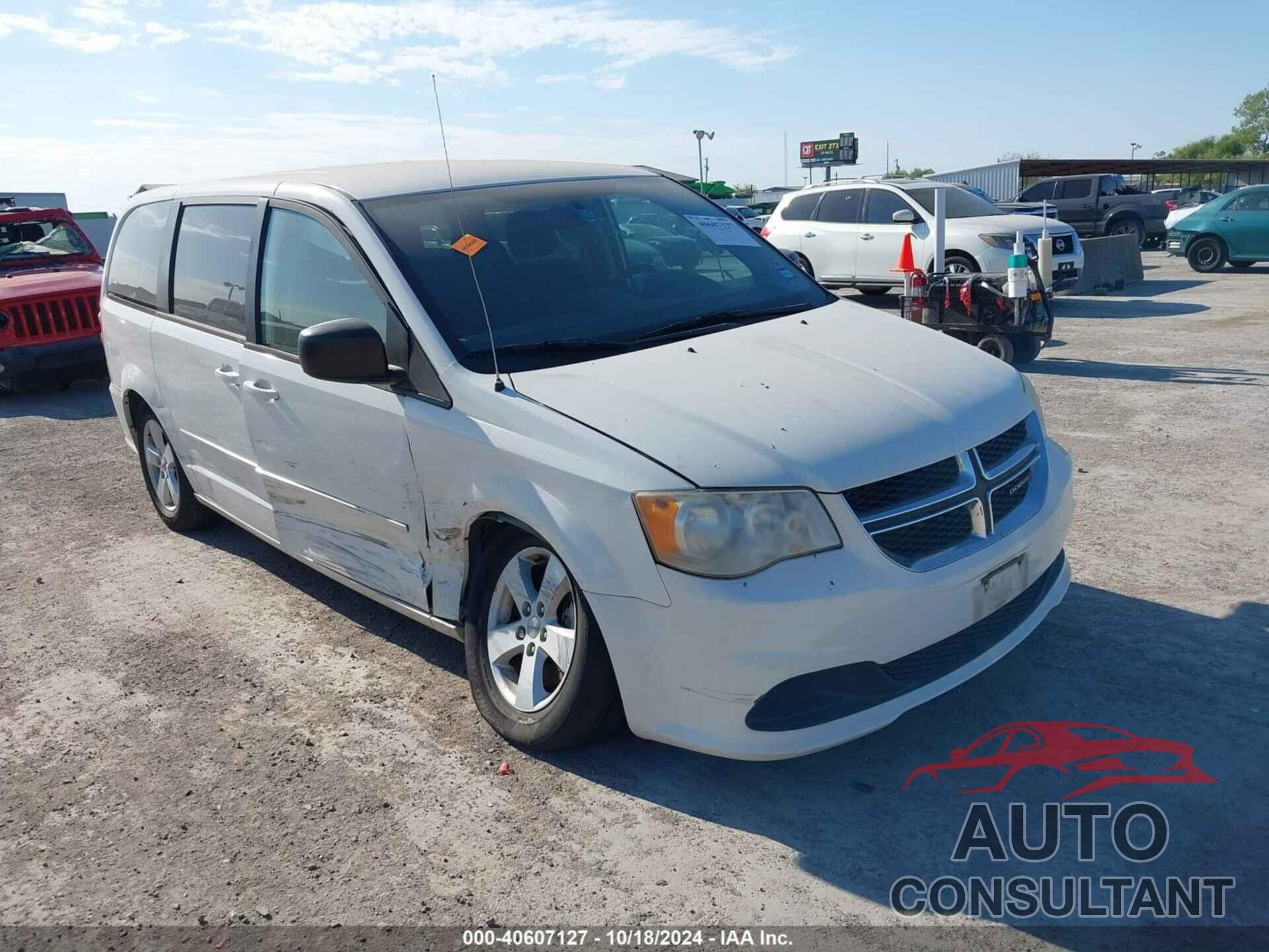 DODGE GRAND CARAVAN 2013 - 2C4RDGBG4DR733565