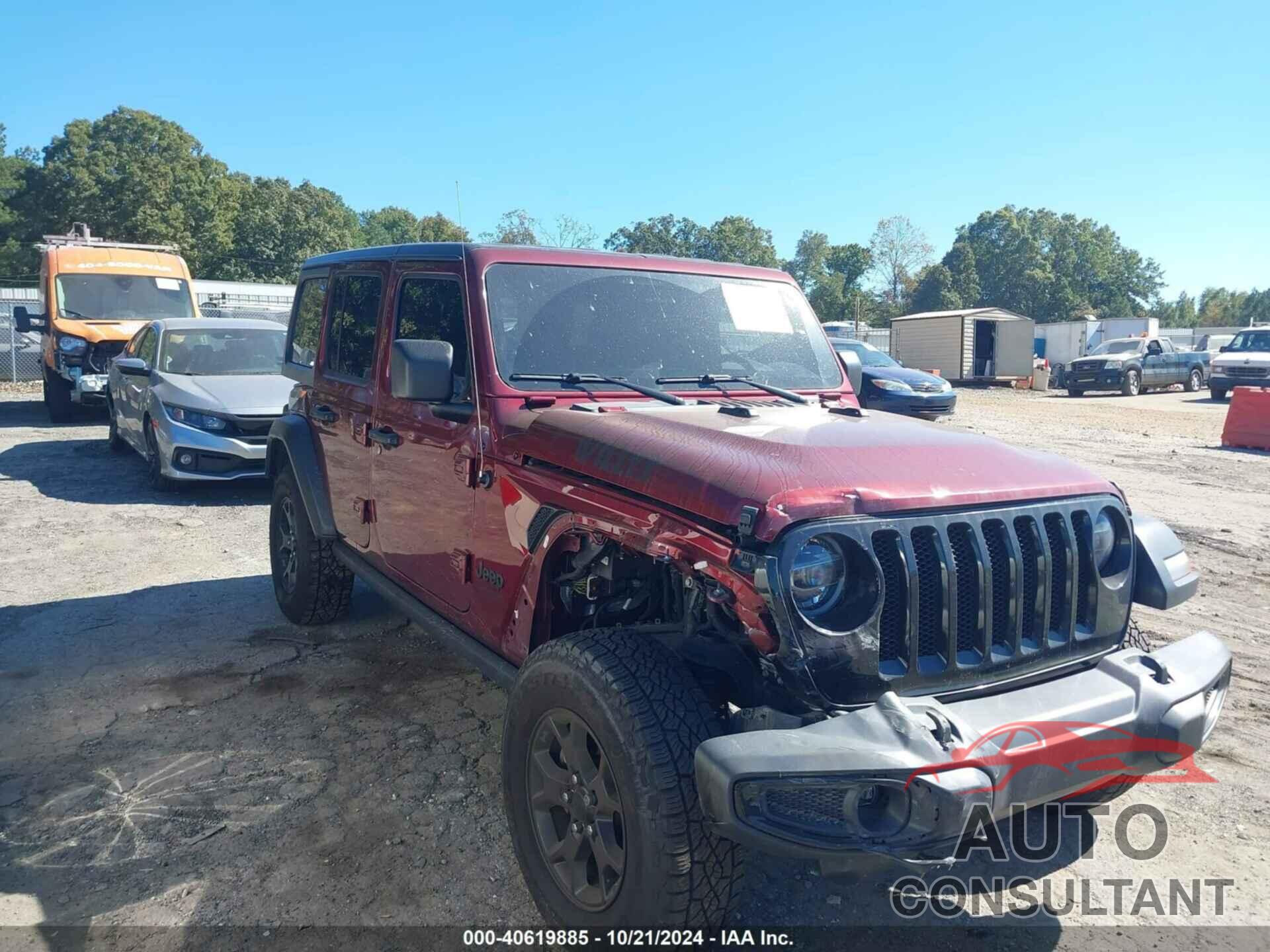 JEEP WRANGLER UNLIMITED 2021 - 1C4HJXDN1MW650554