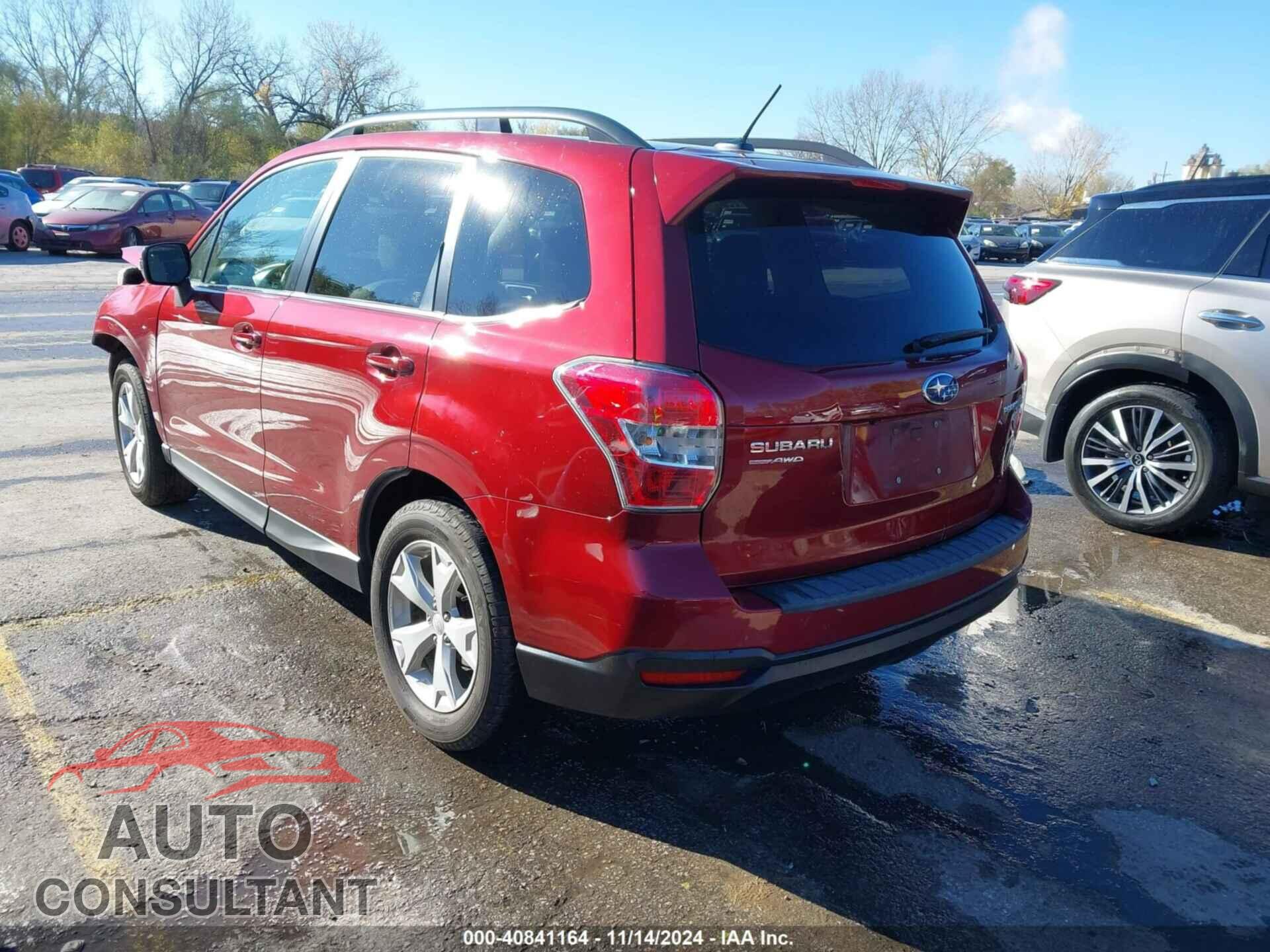 SUBARU FORESTER 2014 - JF2SJAMC8EH441952