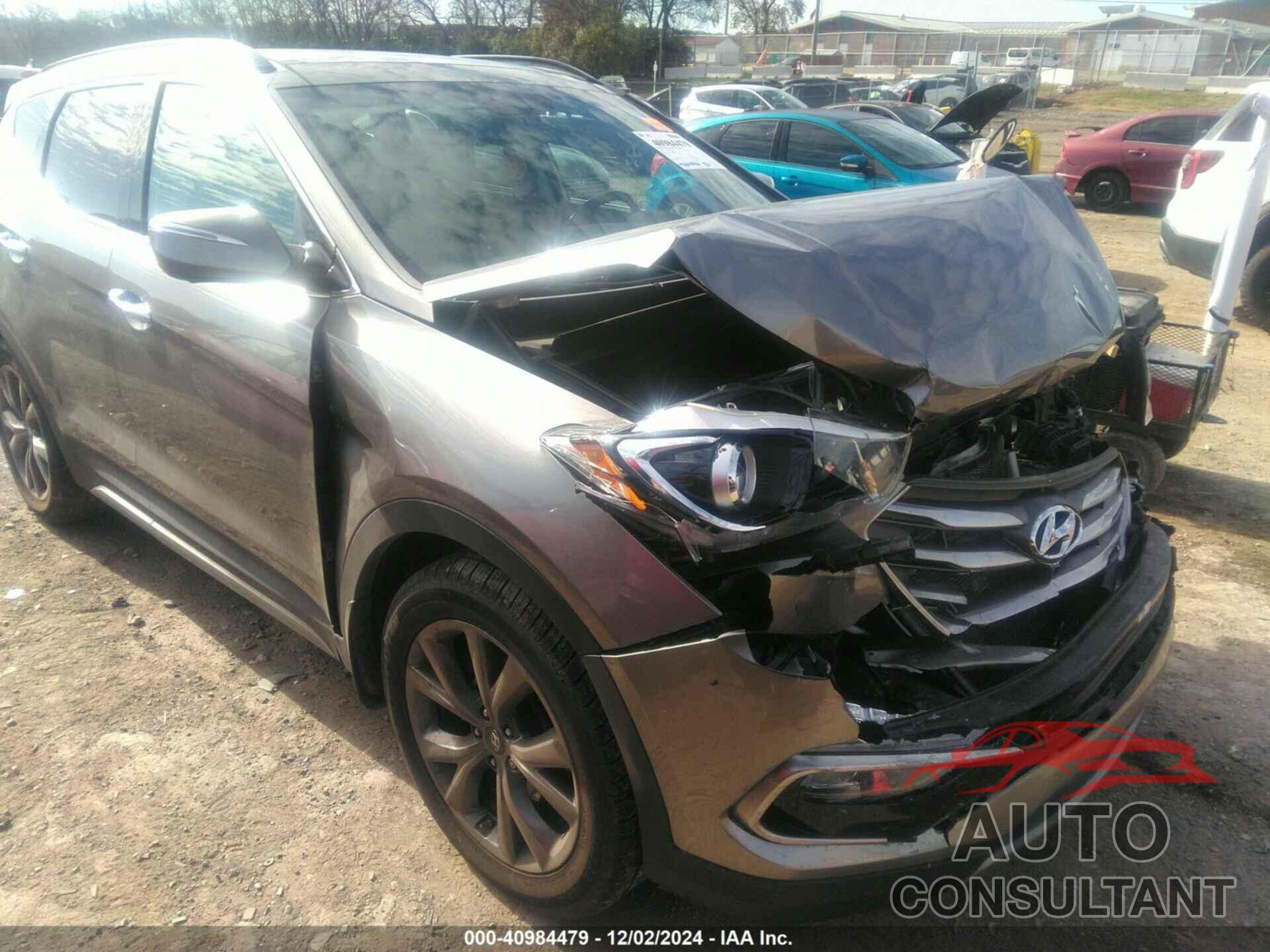 HYUNDAI SANTA FE SPORT 2017 - 5NMZW4LAXHH048814