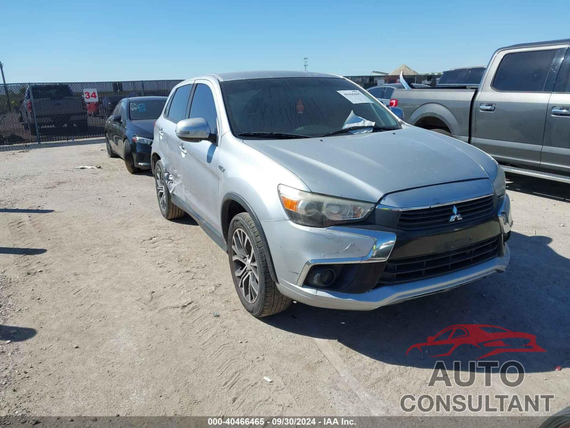 MITSUBISHI OUTLANDER SPORT 2016 - JA4AP3AUXGZ030383