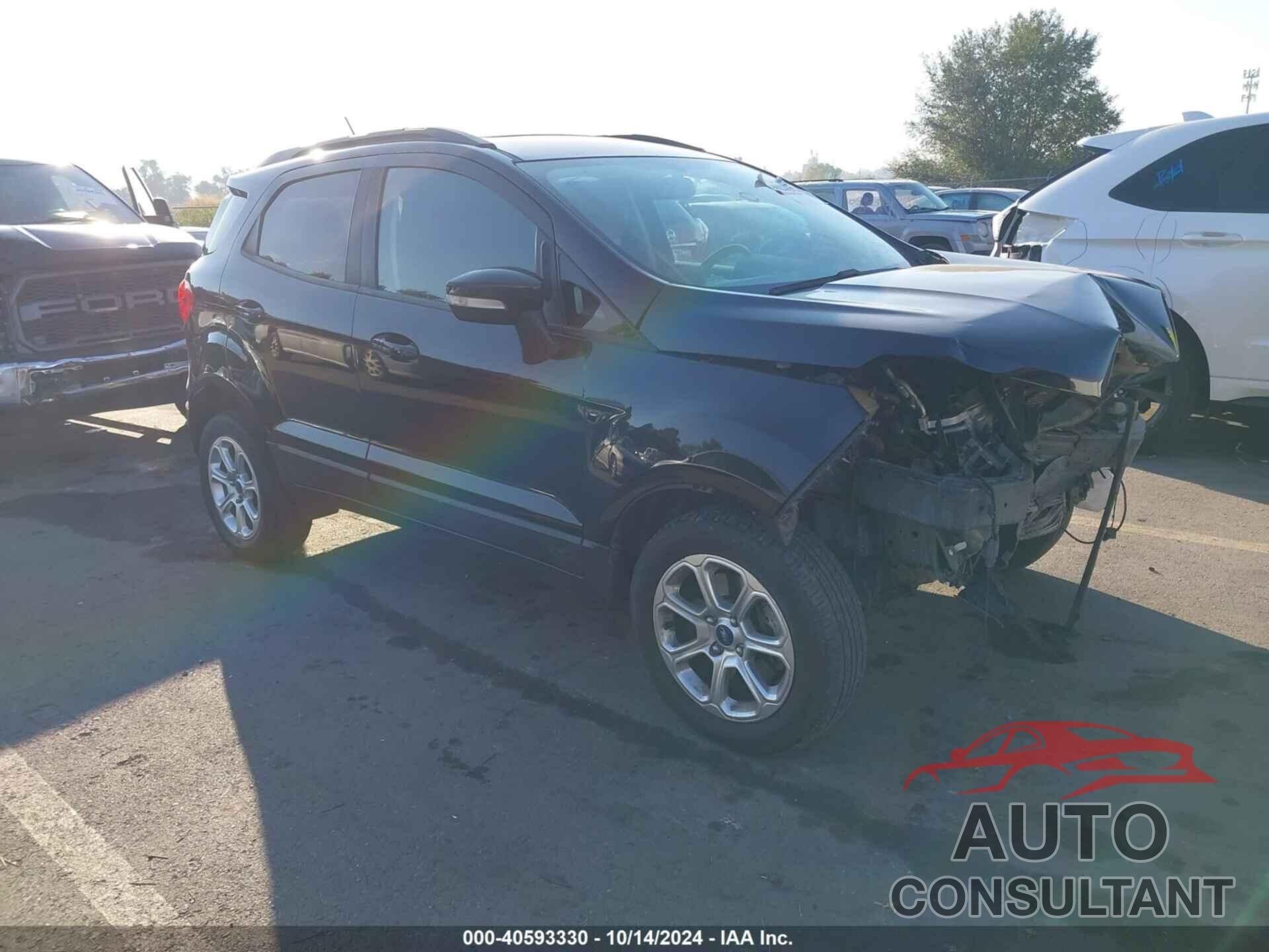 FORD ECOSPORT 2018 - MAJ6P1UL6JC187721