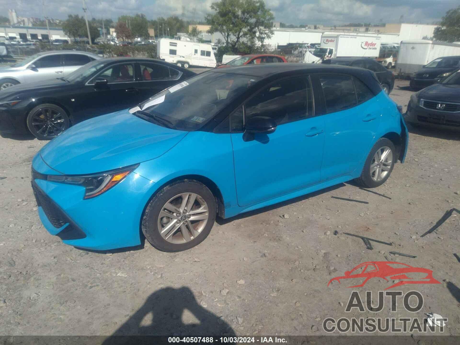 TOYOTA COROLLA 2021 - JTND4MBE6M3134460