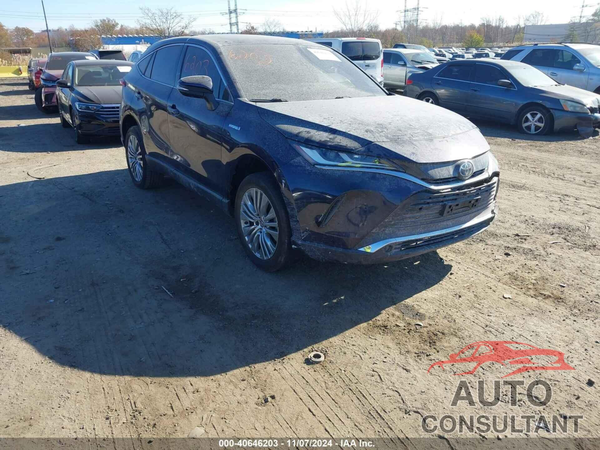 TOYOTA VENZA 2021 - JTEAAAAH8MJ002246