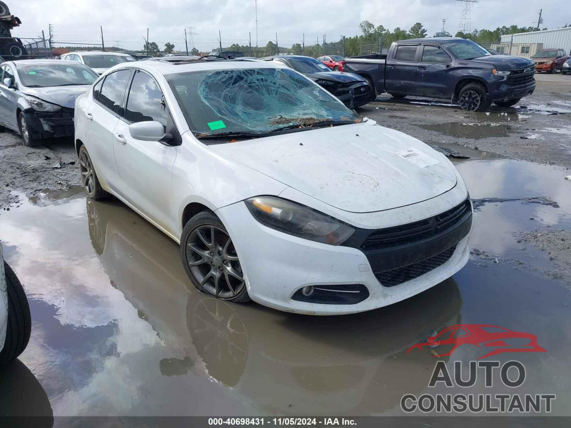 DODGE DART 2015 - 1C3CDFBB5FD182481