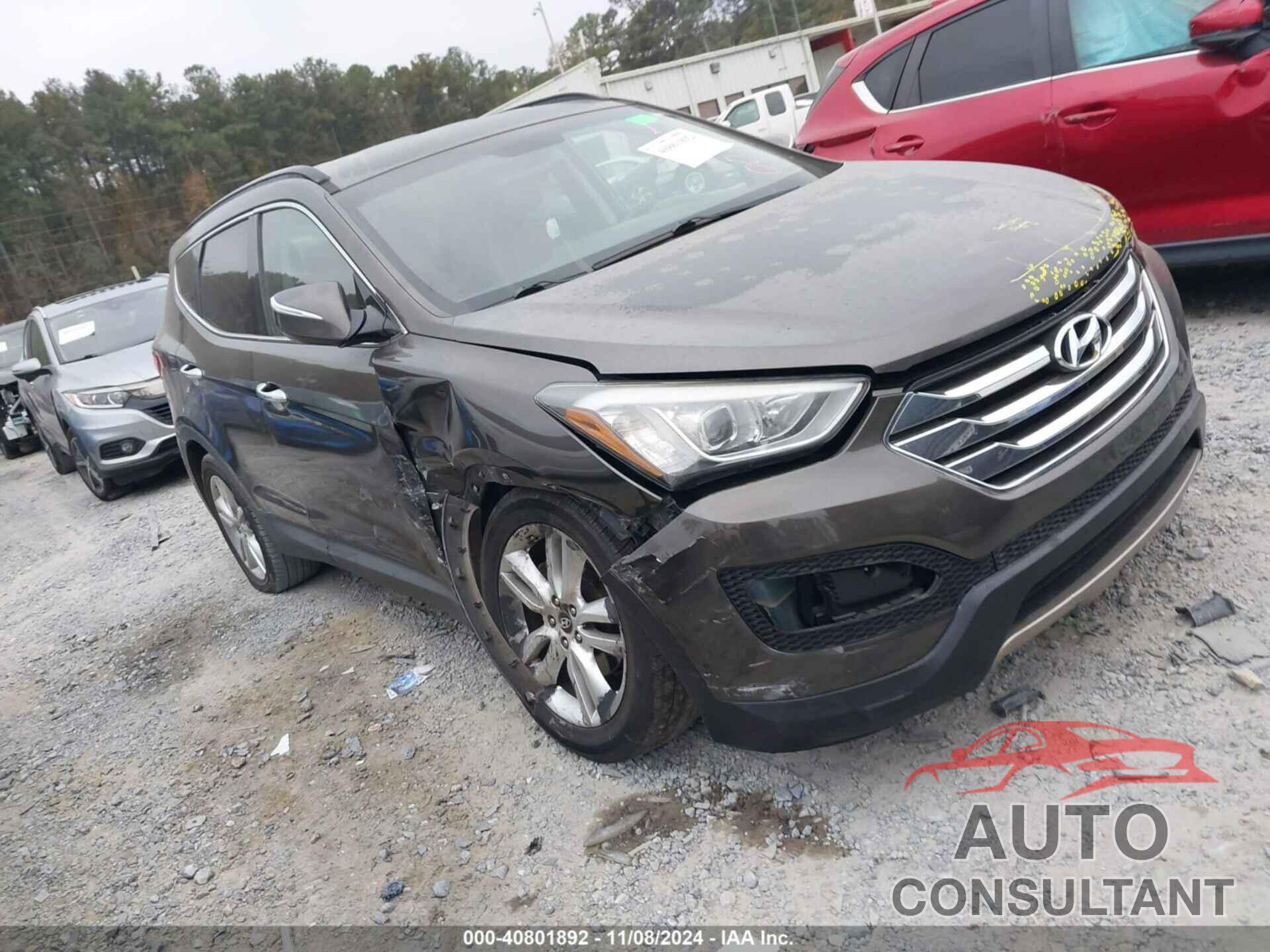 HYUNDAI SANTA FE 2013 - 5XYZUDLA0DG001317