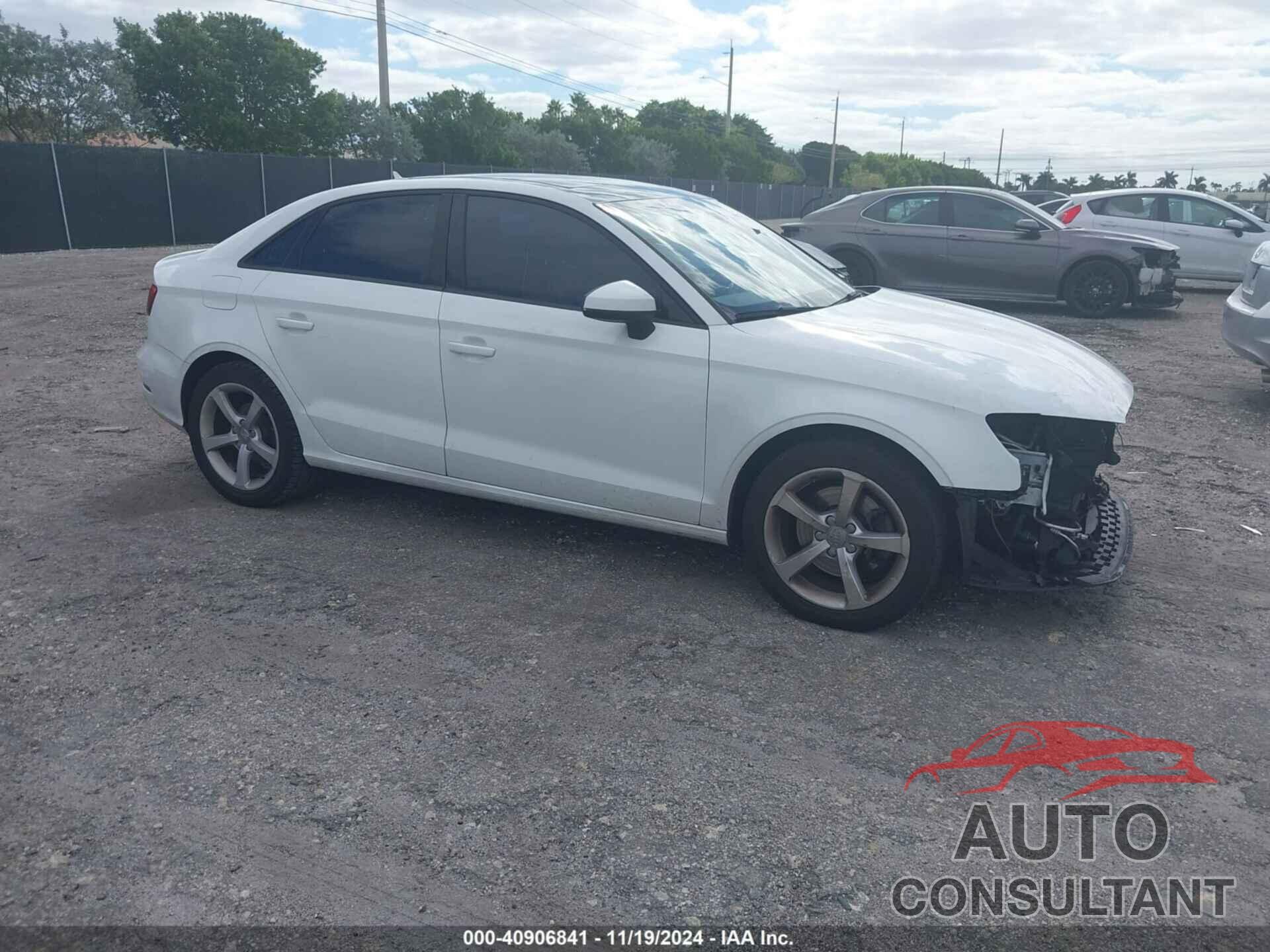 AUDI A3 2016 - WAUA7GFF9G1038137