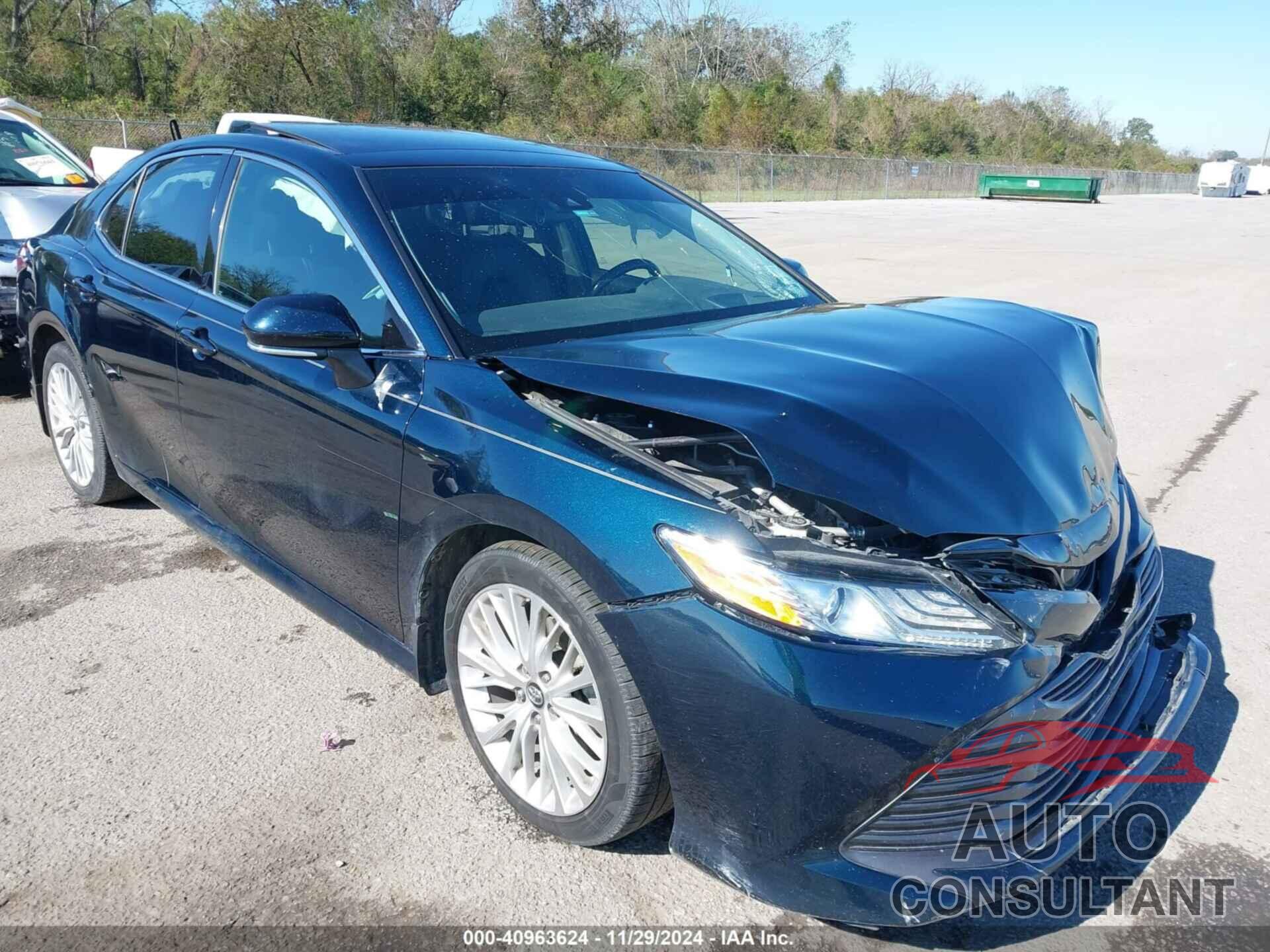 TOYOTA CAMRY 2019 - 4T1BZ1HK8KU026654