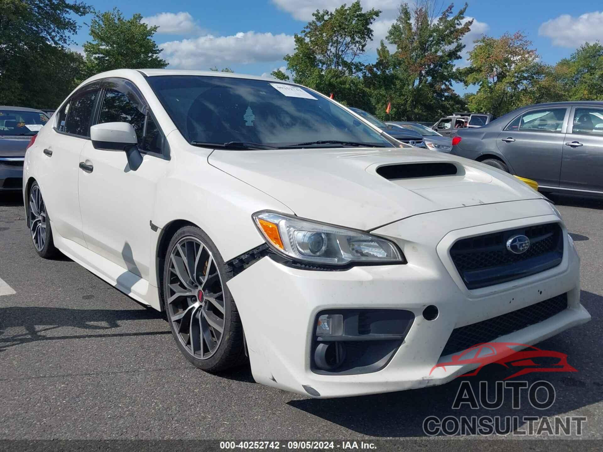 SUBARU WRX 2016 - JF1VA1E63G9804875