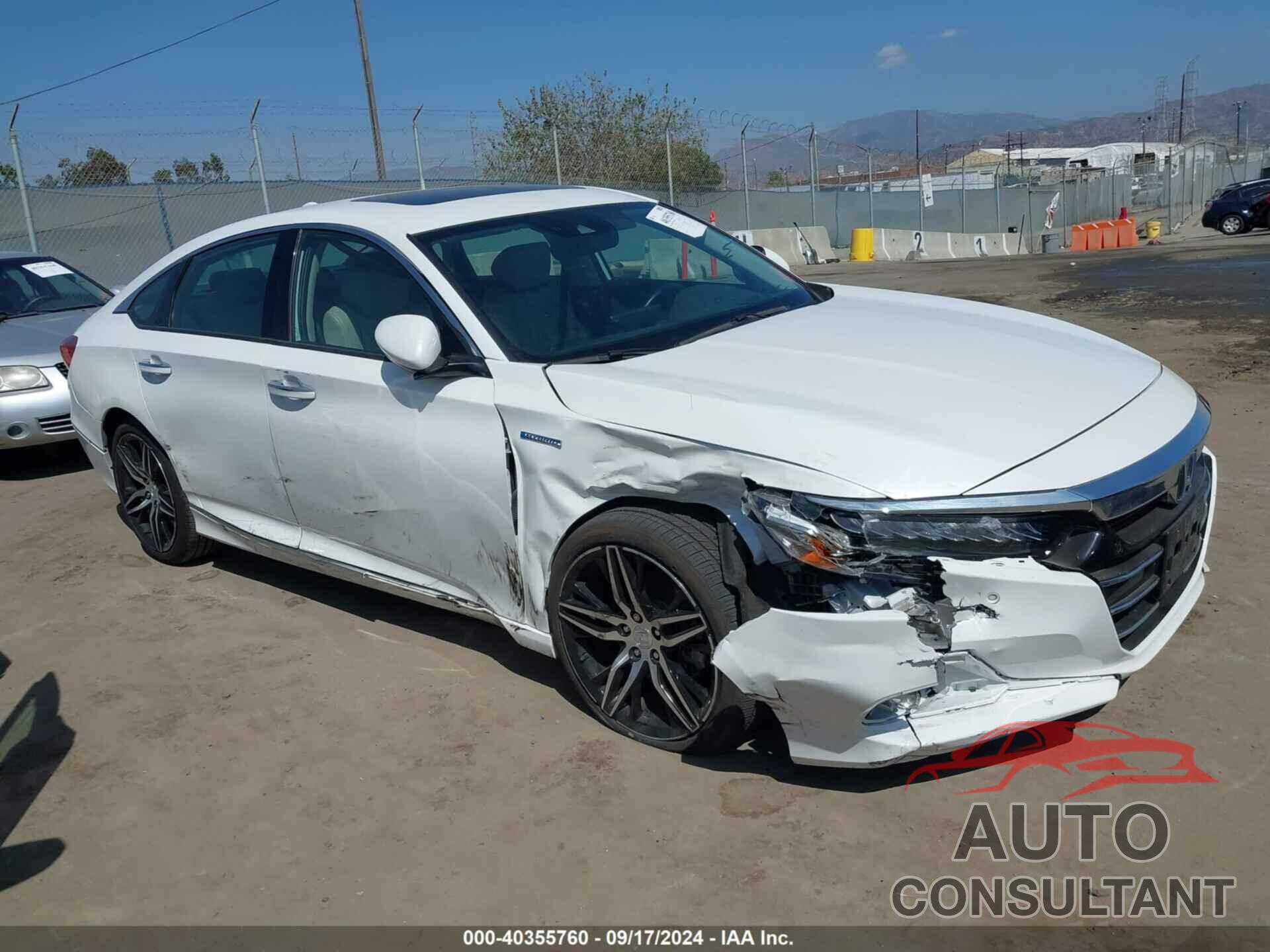 HONDA ACCORD 2021 - 1HGCV3F96MA018509