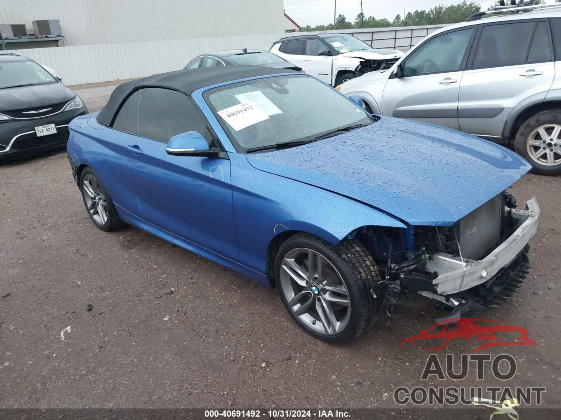 BMW 230I 2018 - WBA2M7C53JVA97518
