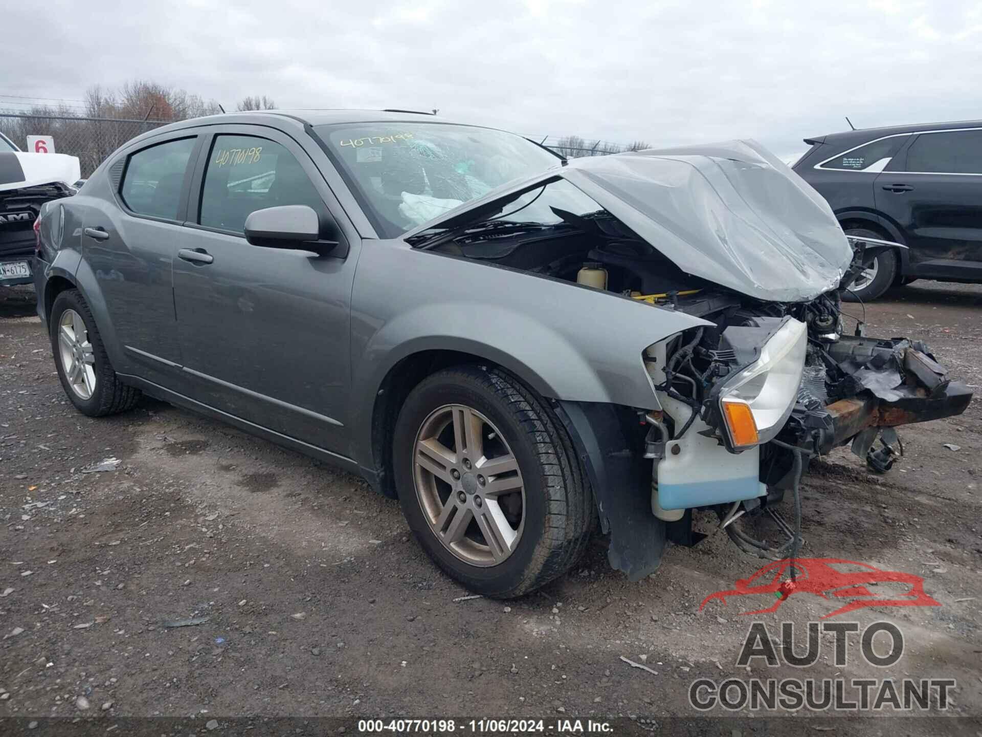 DODGE AVENGER 2013 - 1C3CDZCG8DN664073