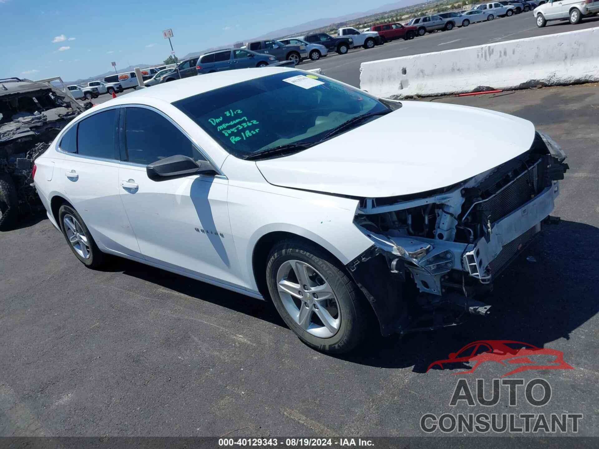 CHEVROLET MALIBU 2019 - 1G1ZB5ST1KF128827