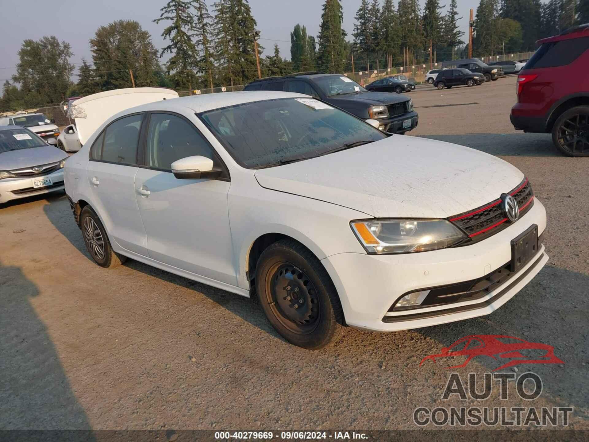 VOLKSWAGEN JETTA 2016 - 3VW267AJ6GM279188