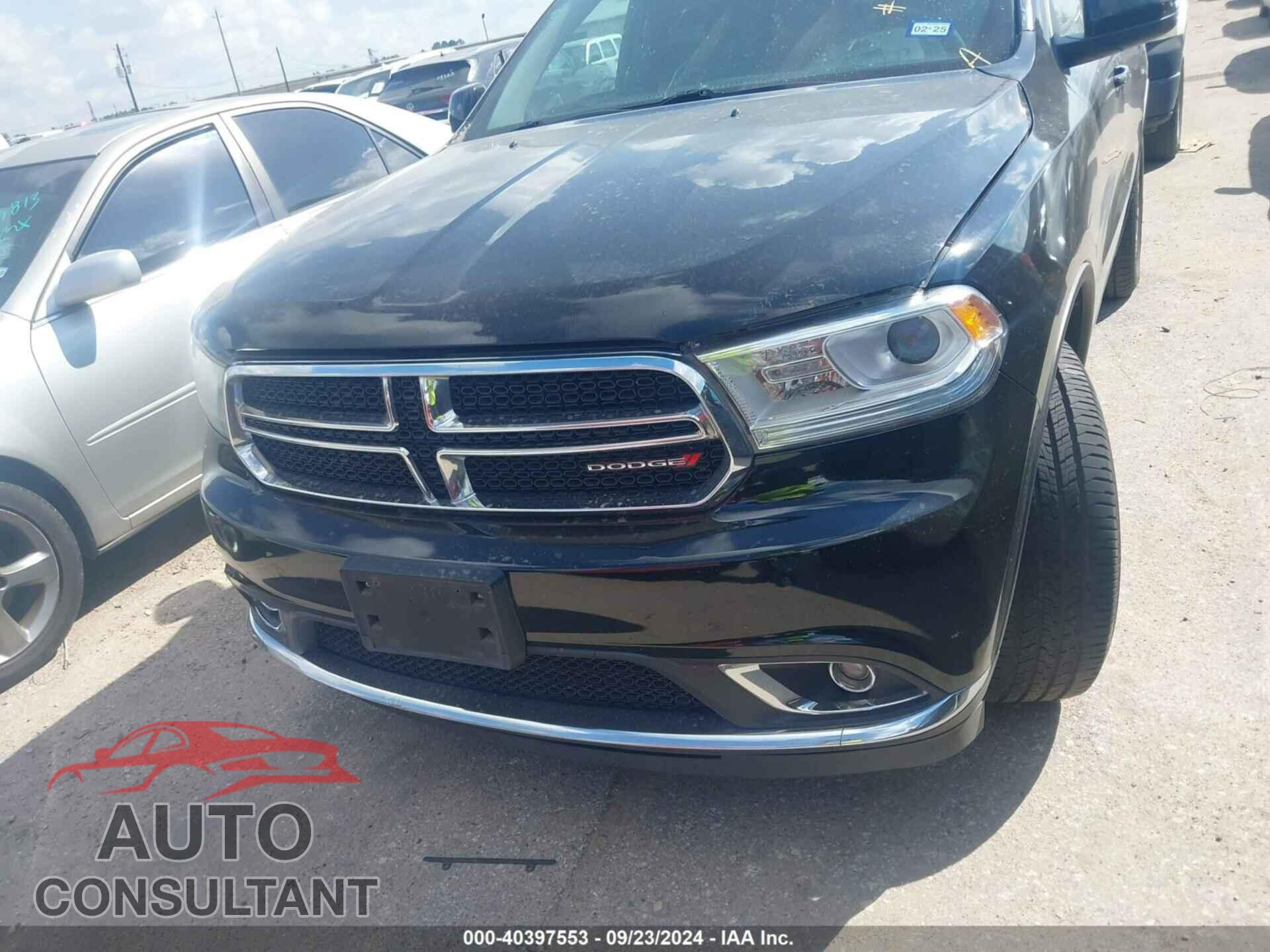 DODGE DURANGO 2017 - 1C4RDJAG1HC723234